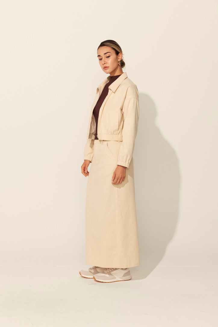 Scarlett Jacket in Cream