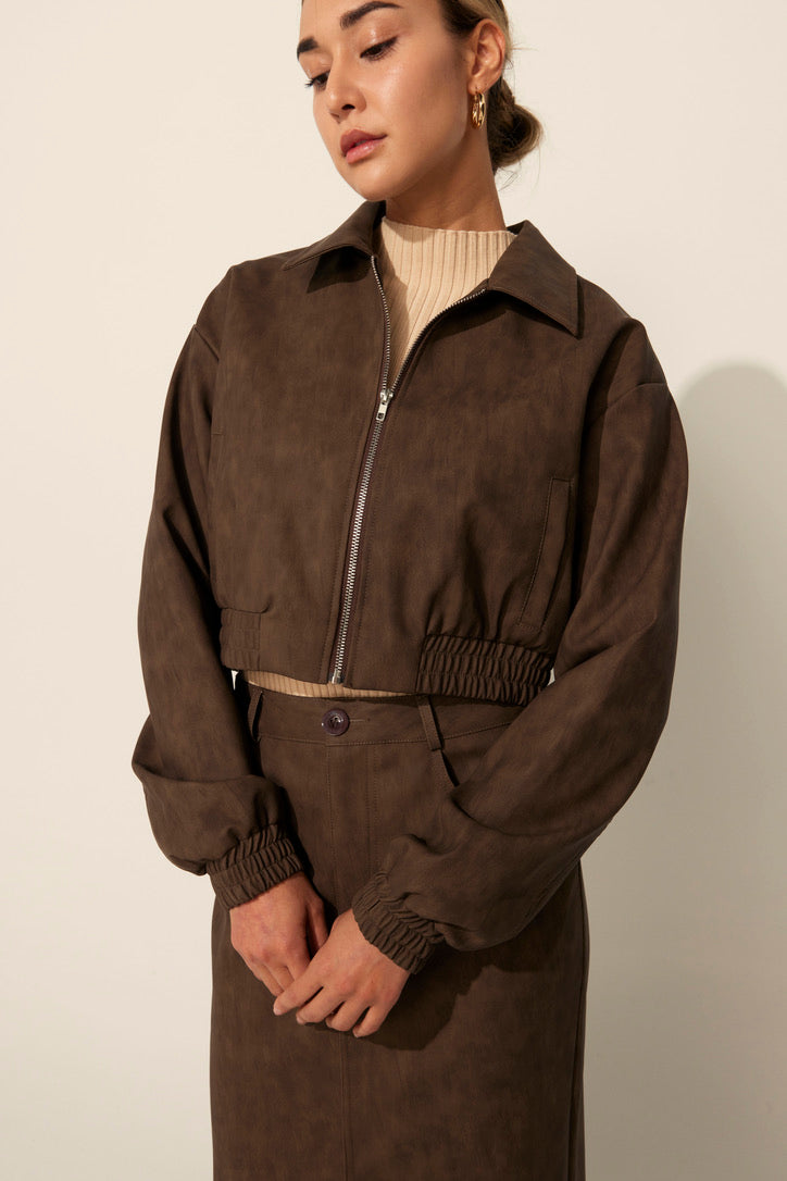 Stella Jacket in Chocolate