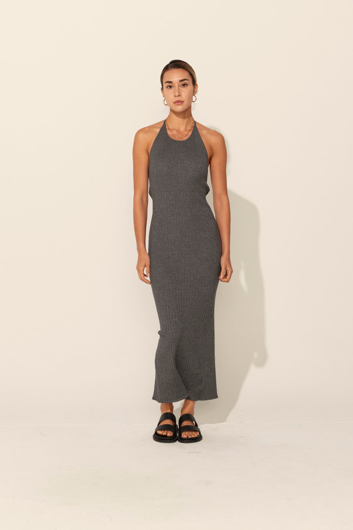 Jenny Dress in Charcoal