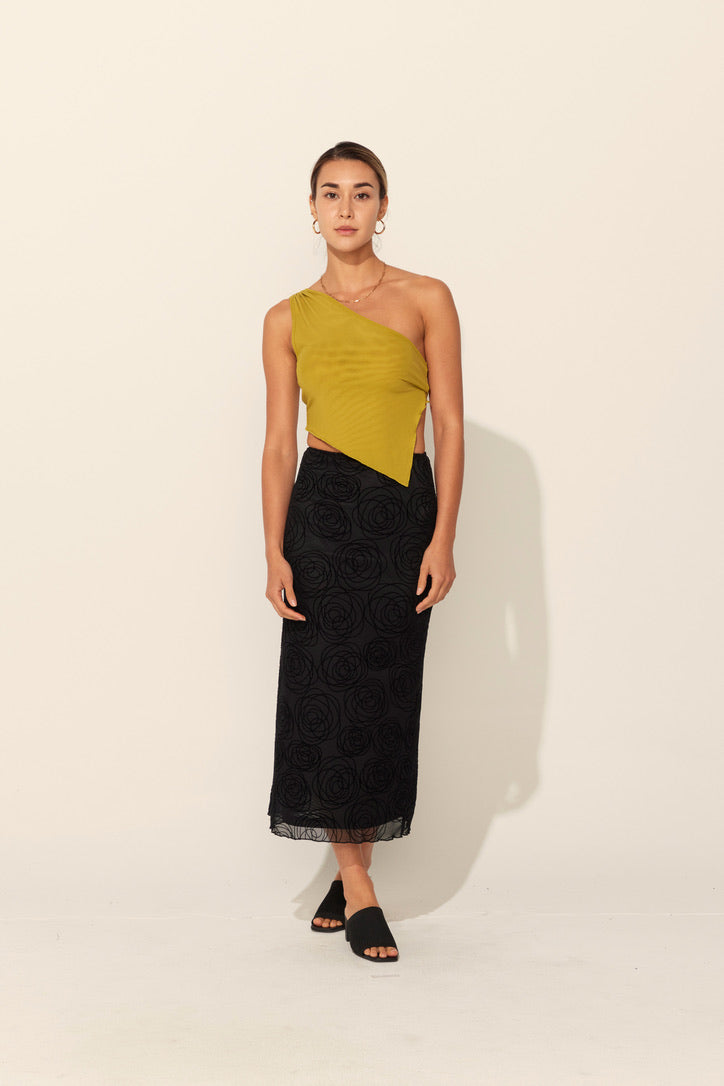 Aria Top in Olive