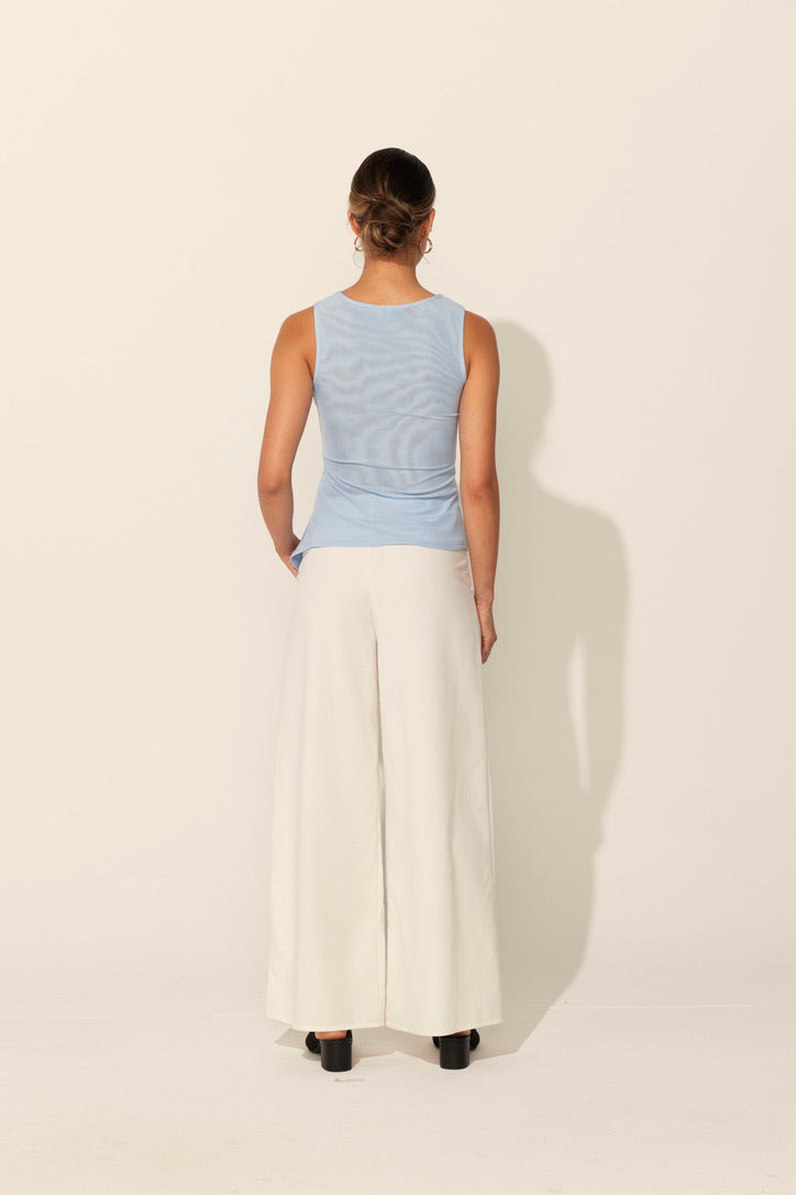 Ava Top in Sky Blue