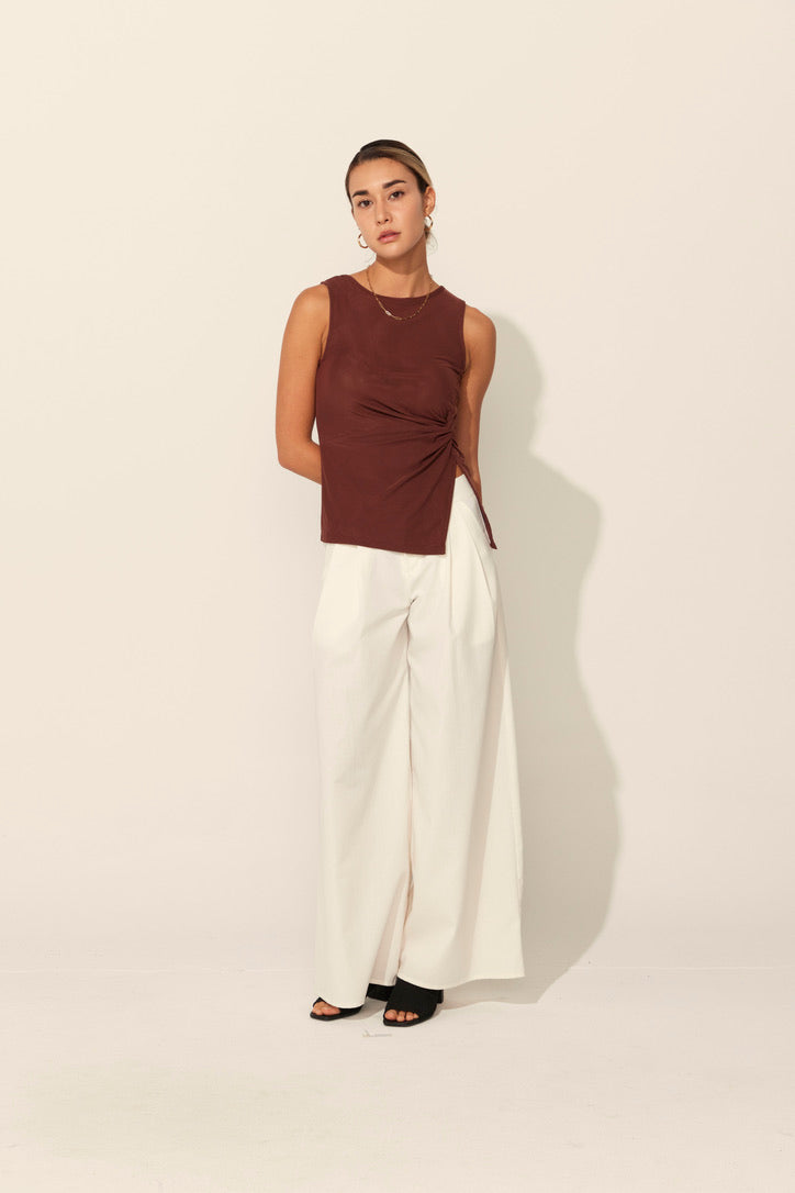 Ava Top in Chocolate