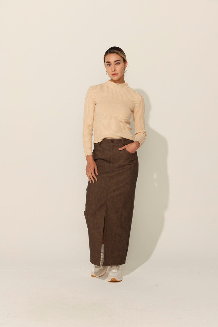Stella Skirt in Chocolate