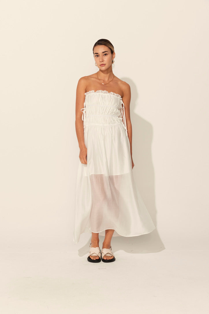 Ember Dress in White