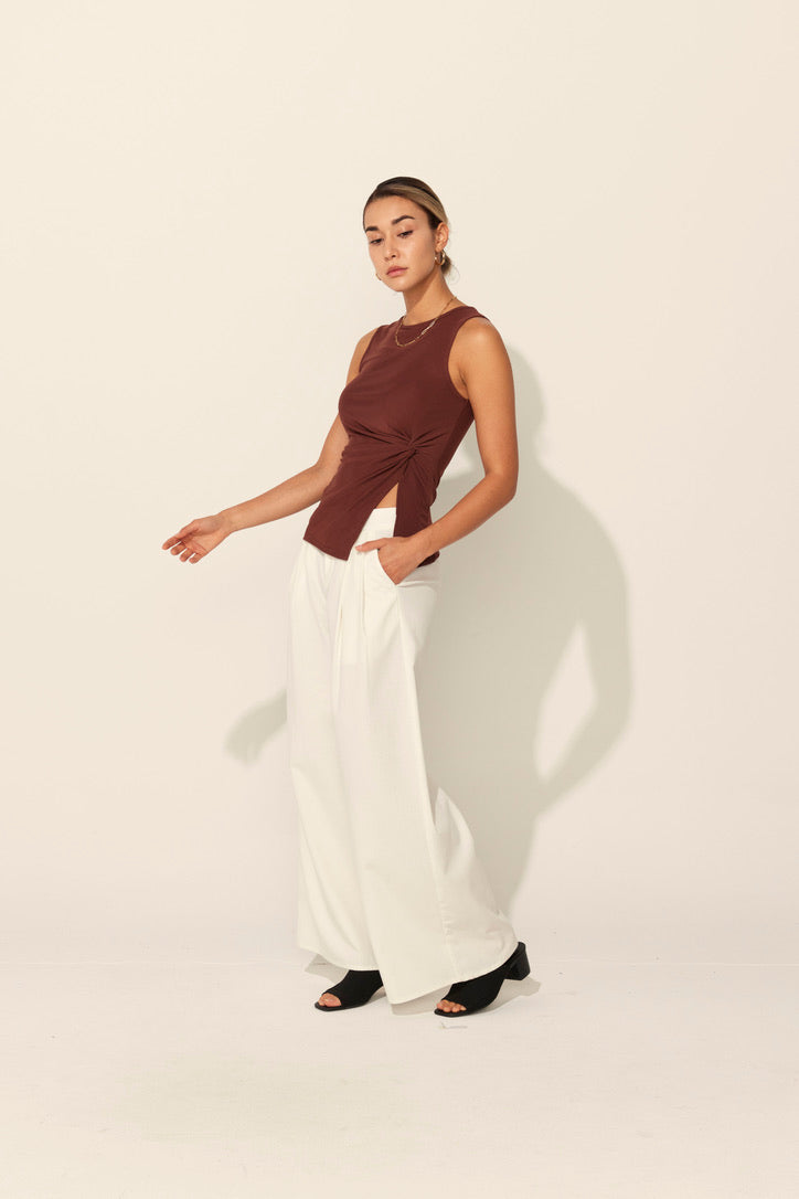 Ava Top in Chocolate