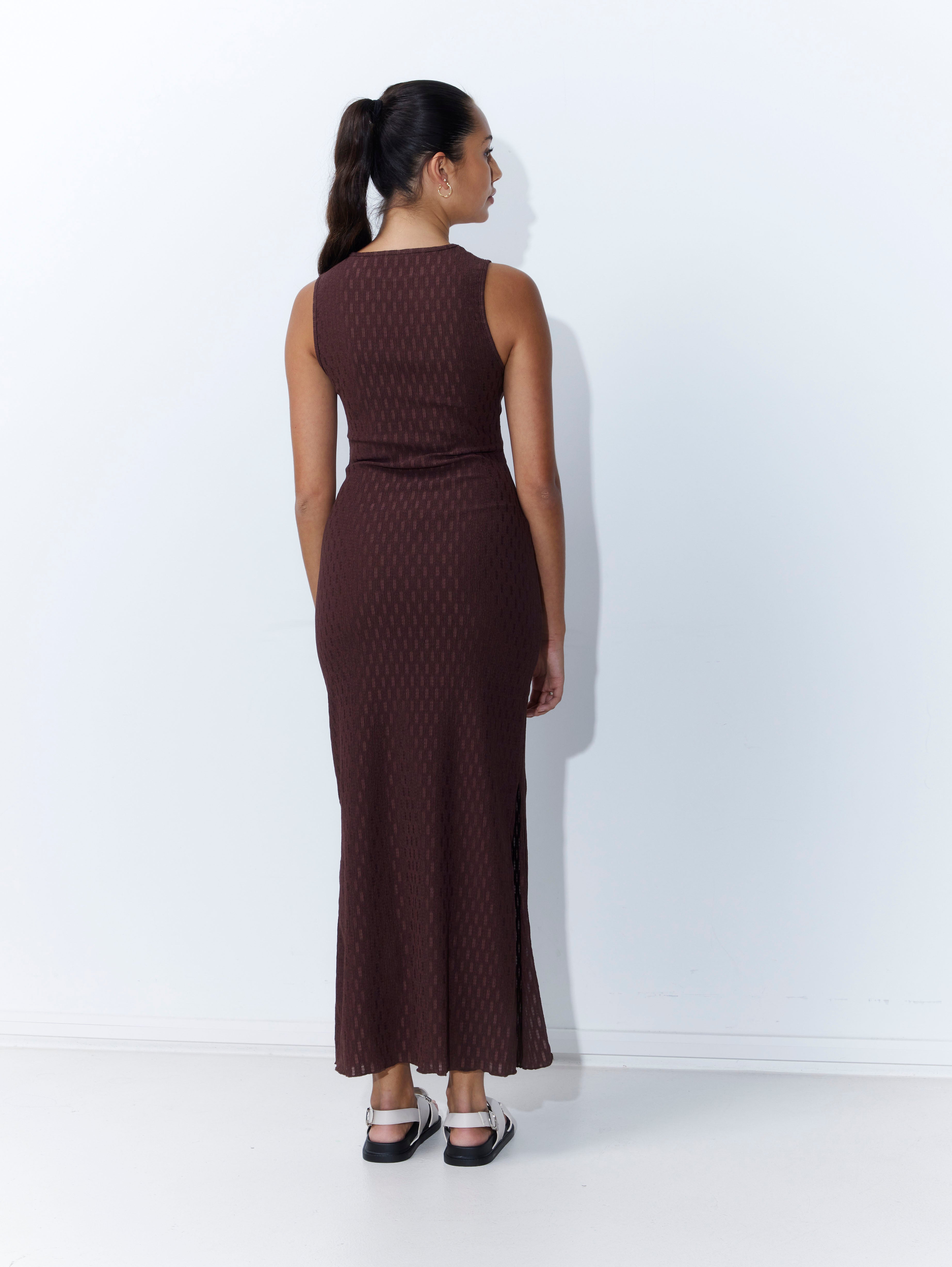 Alanna Dress in Chocolate