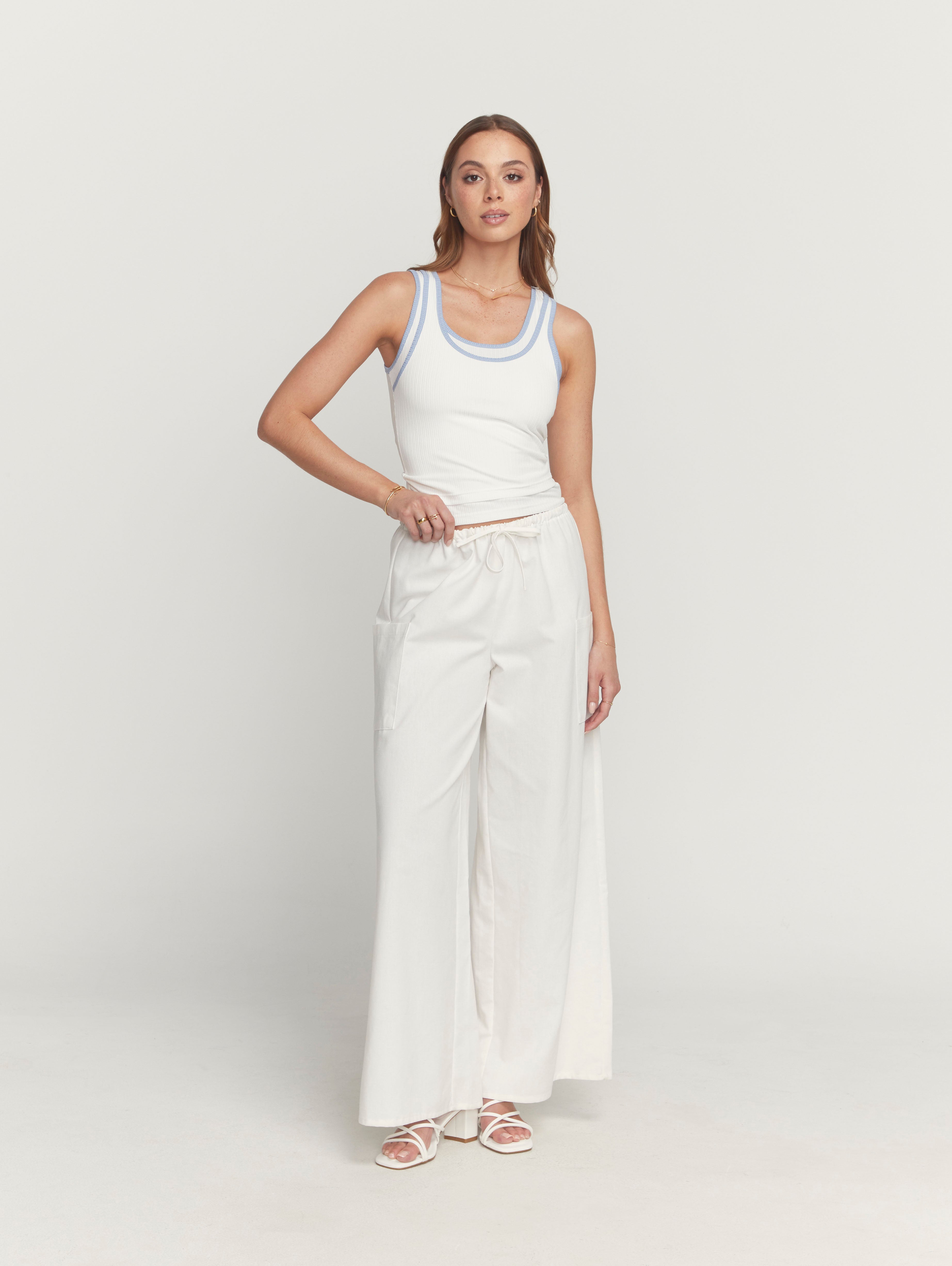 Becca Top in White