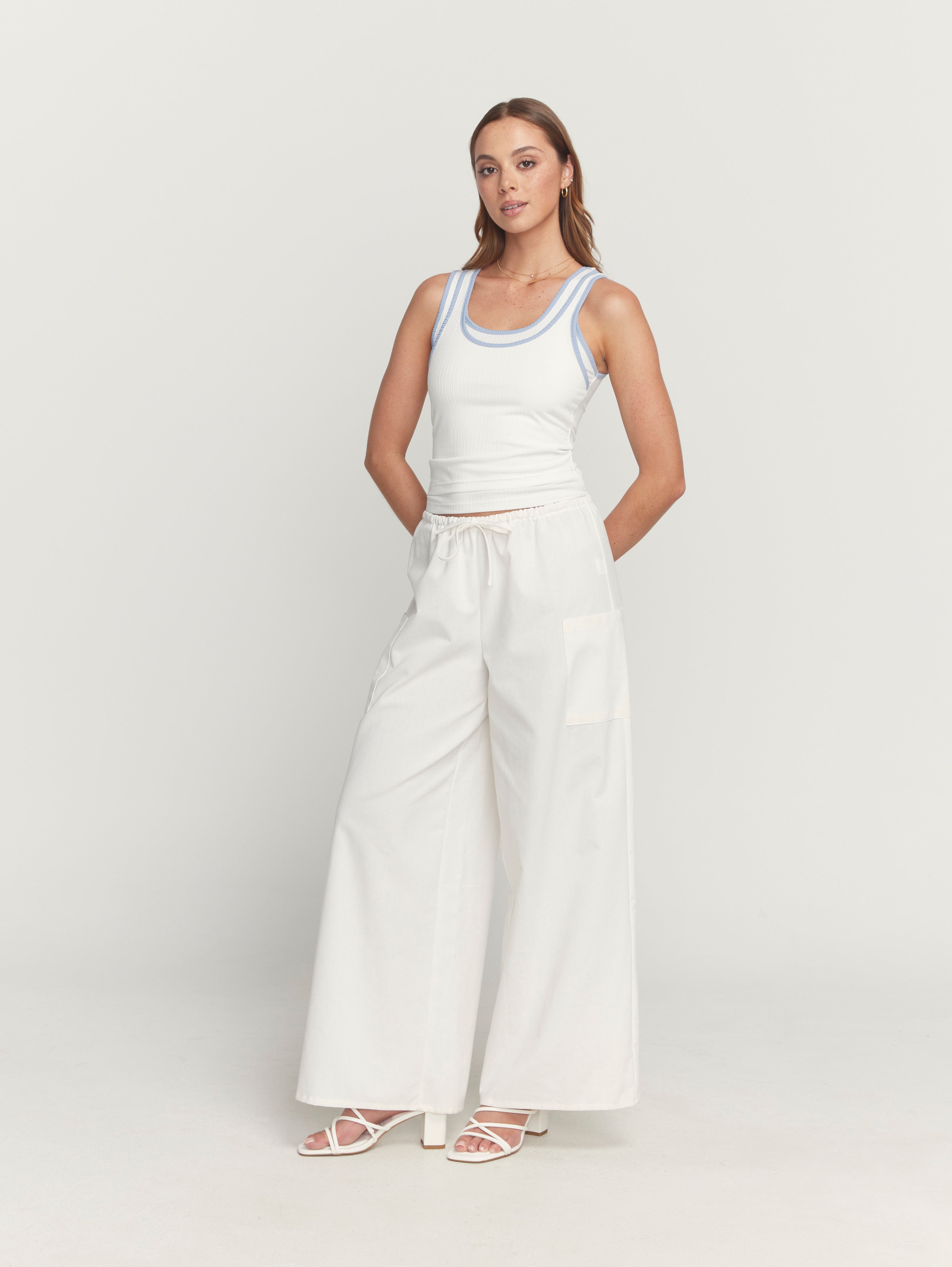 Becca Top in White