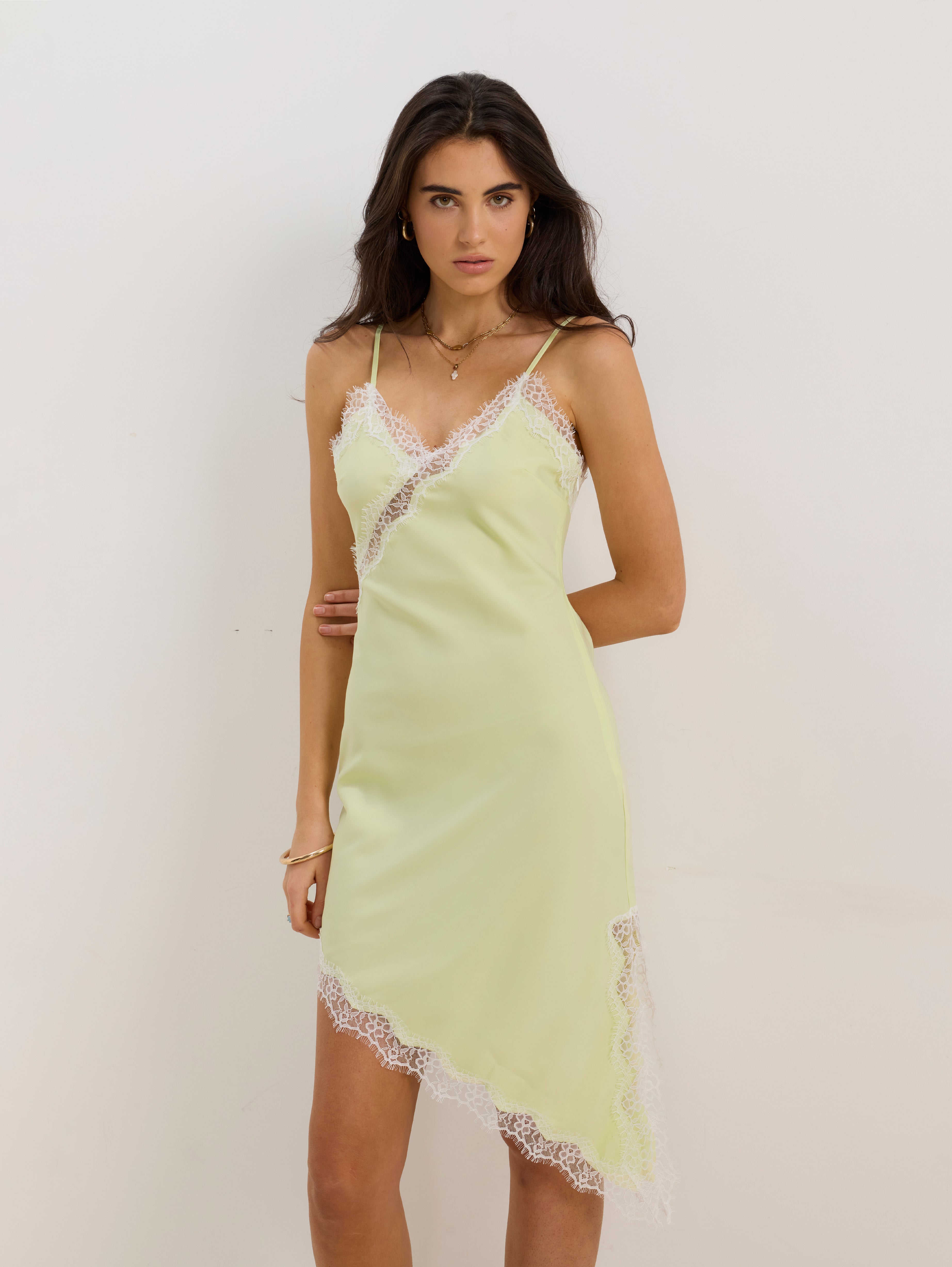Celeste Dress in Green