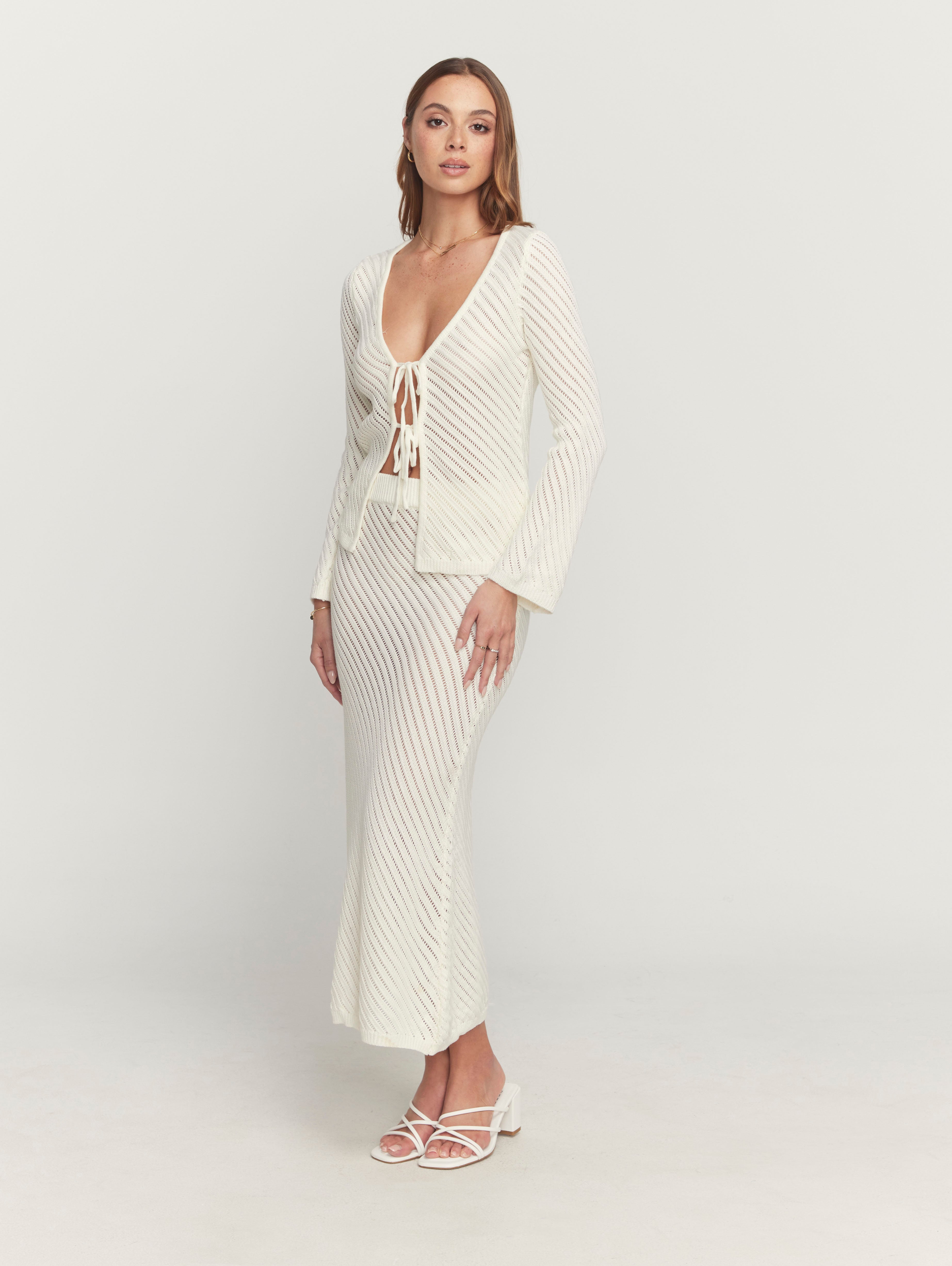 Claudia Top in Off White