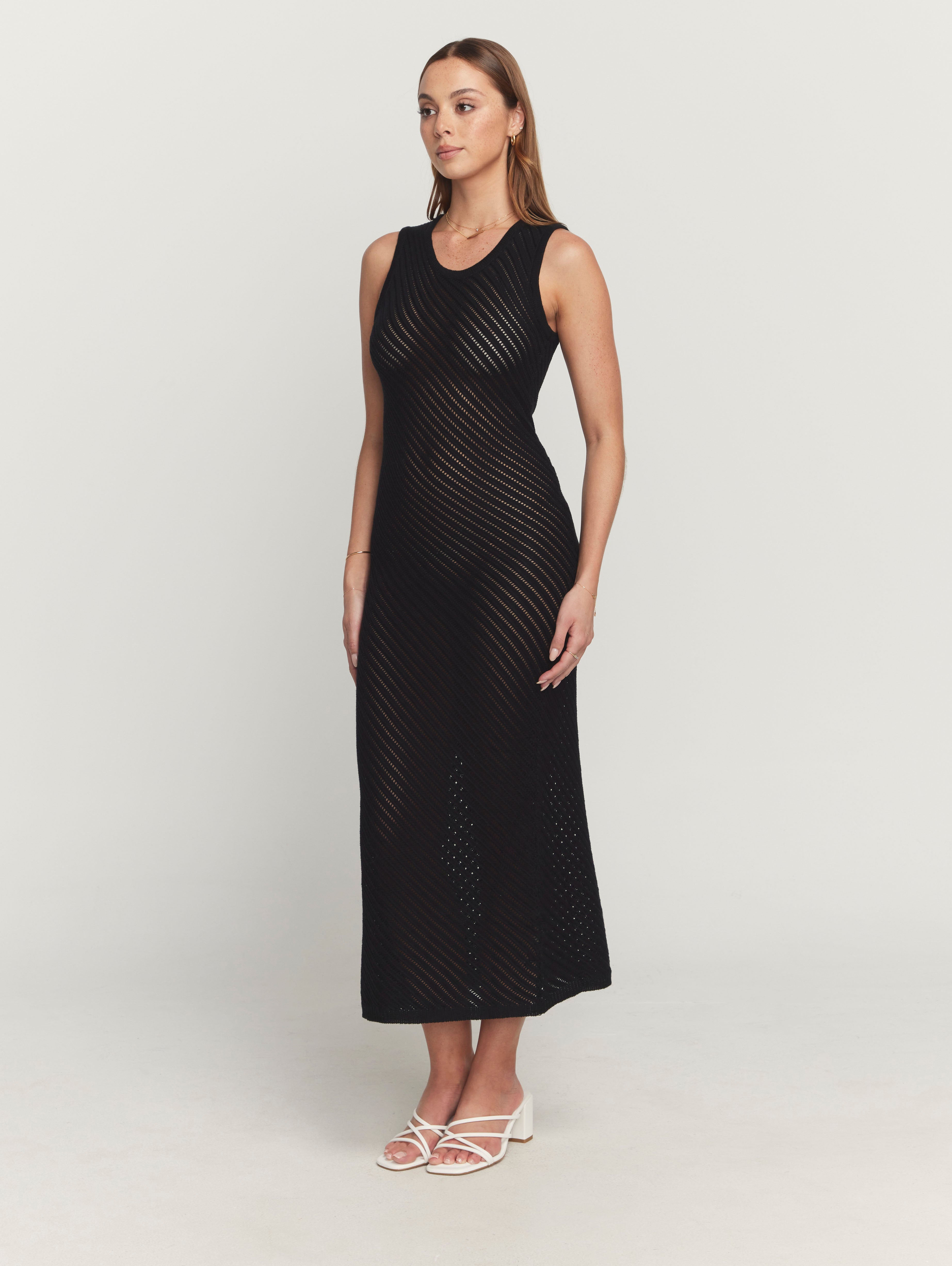 Crystal Dress in Black