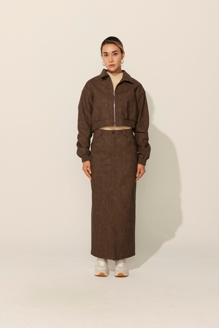 Stella Jacket in Chocolate
