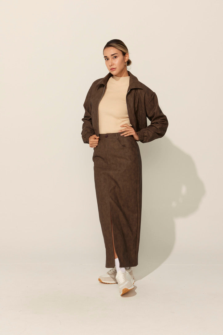 Stella Jacket in Chocolate