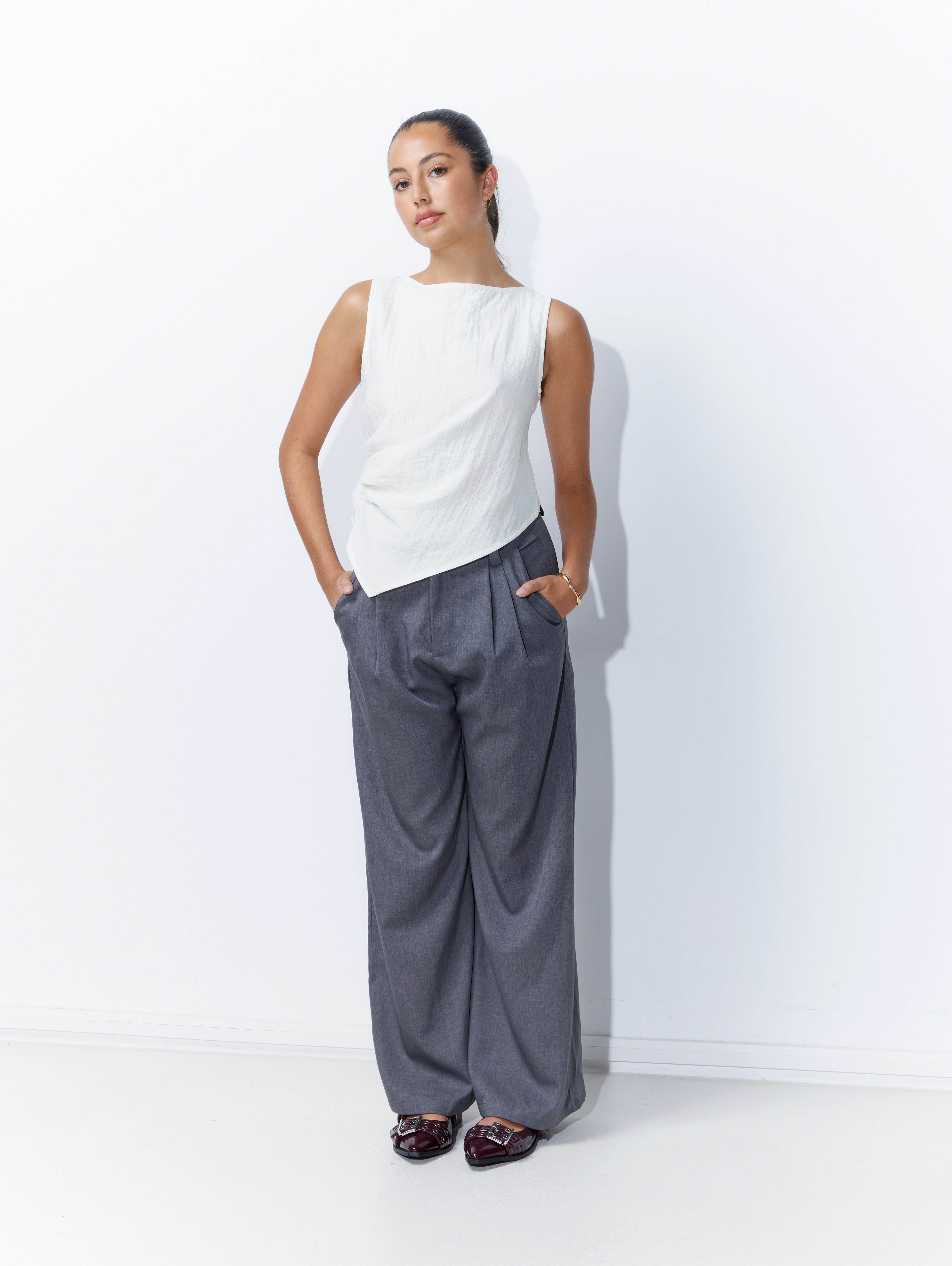 Elysia Top in Off-White