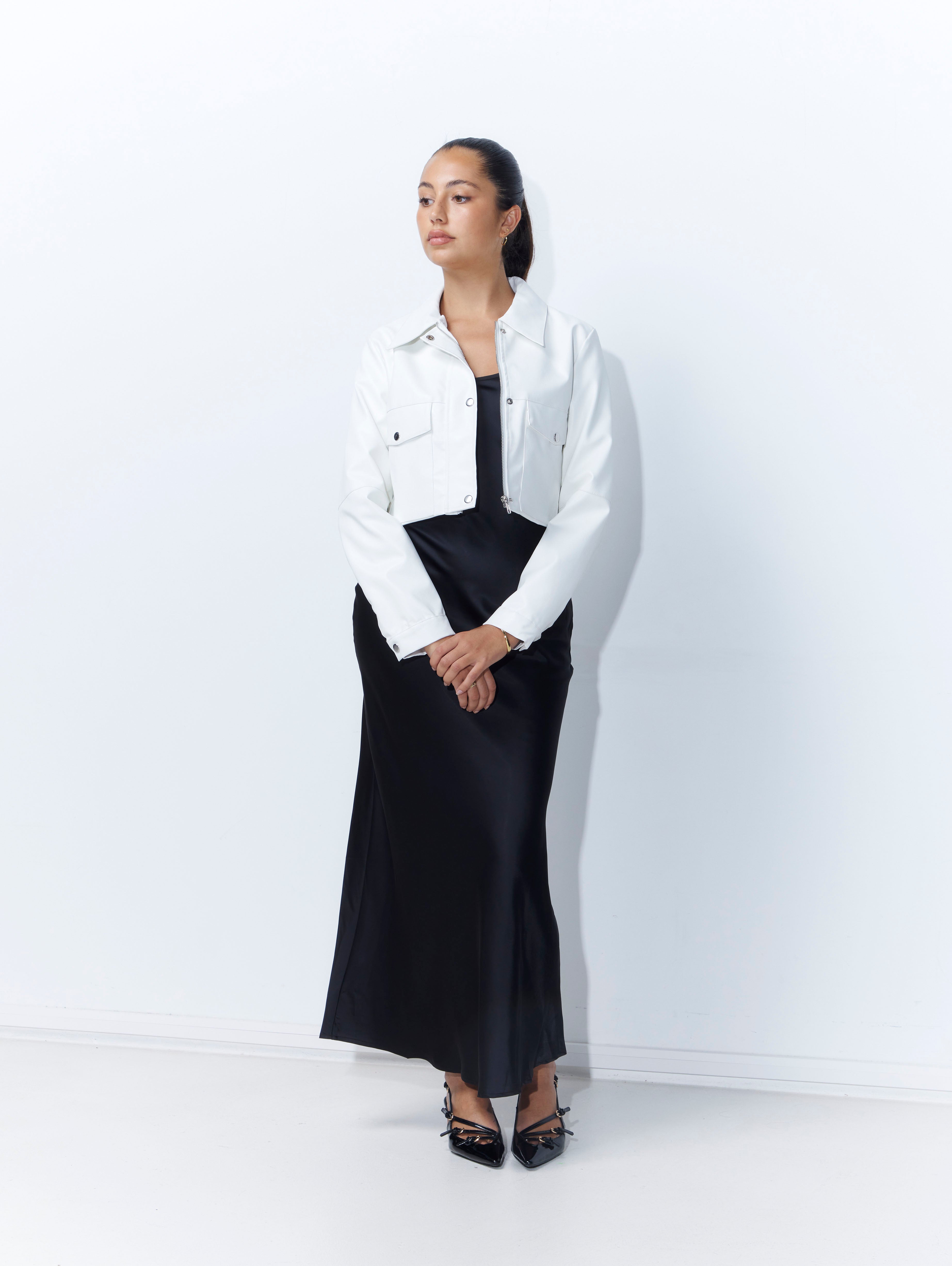 Everly Jacket in White