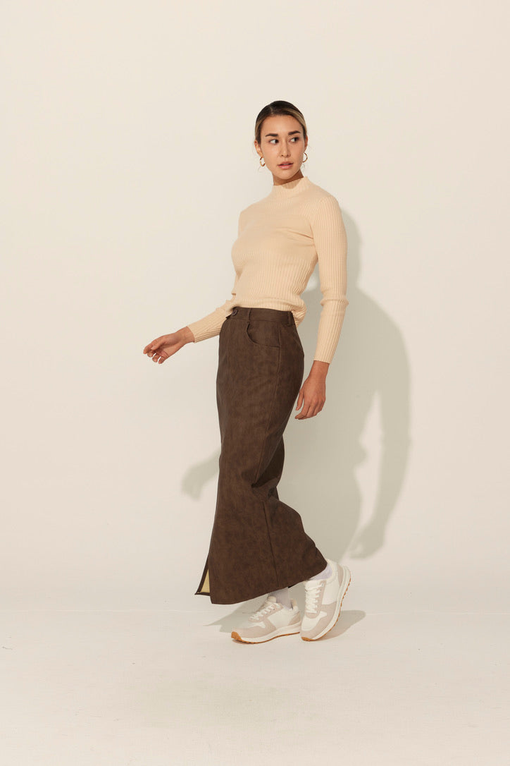 Stella Skirt in Chocolate