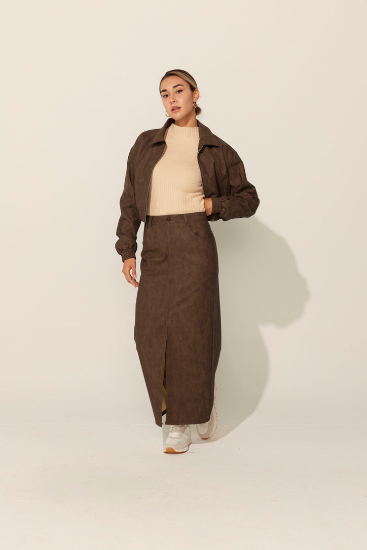 Stella Jacket in Chocolate