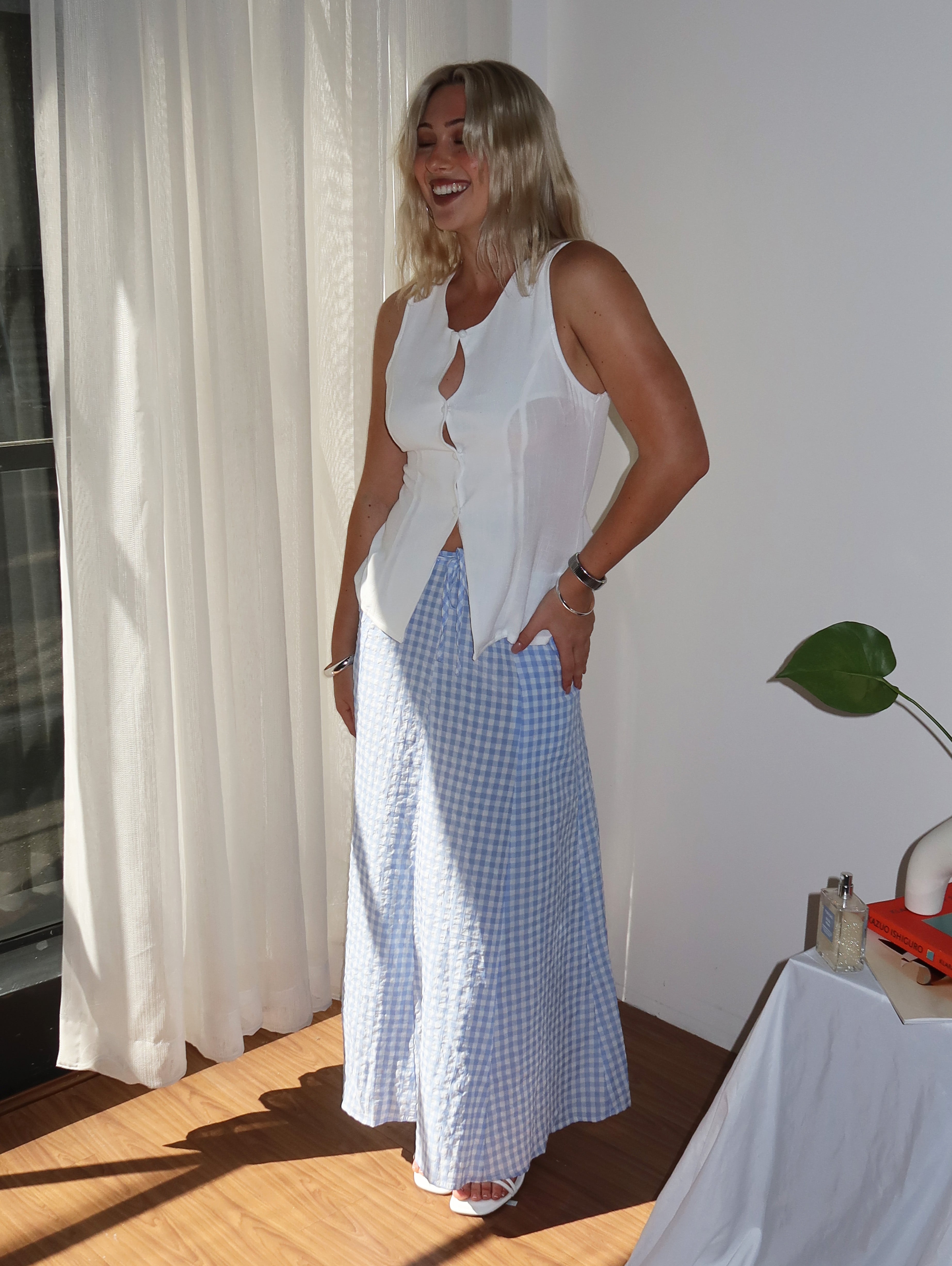 Greta Top in White