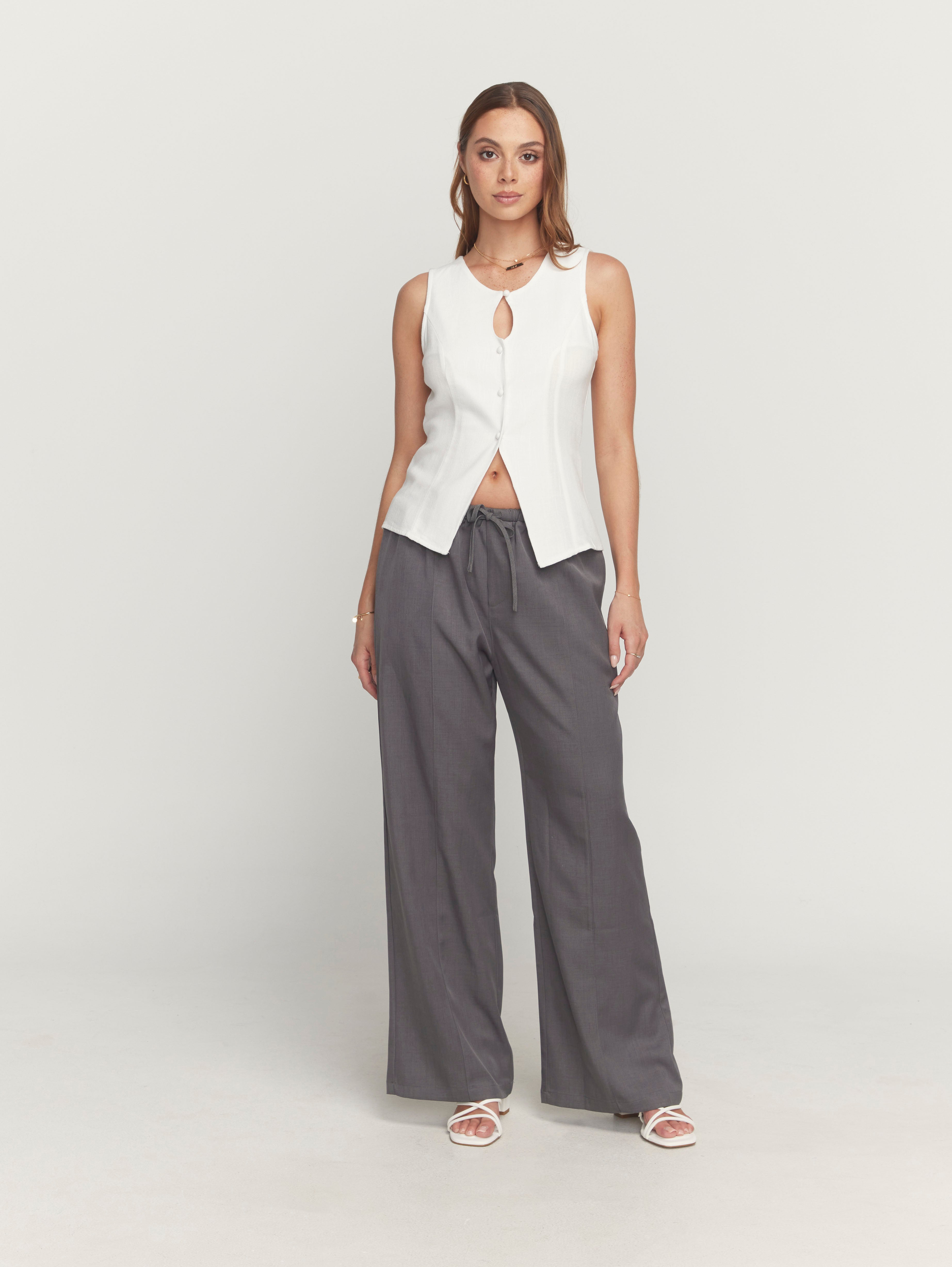 Greta Top in White