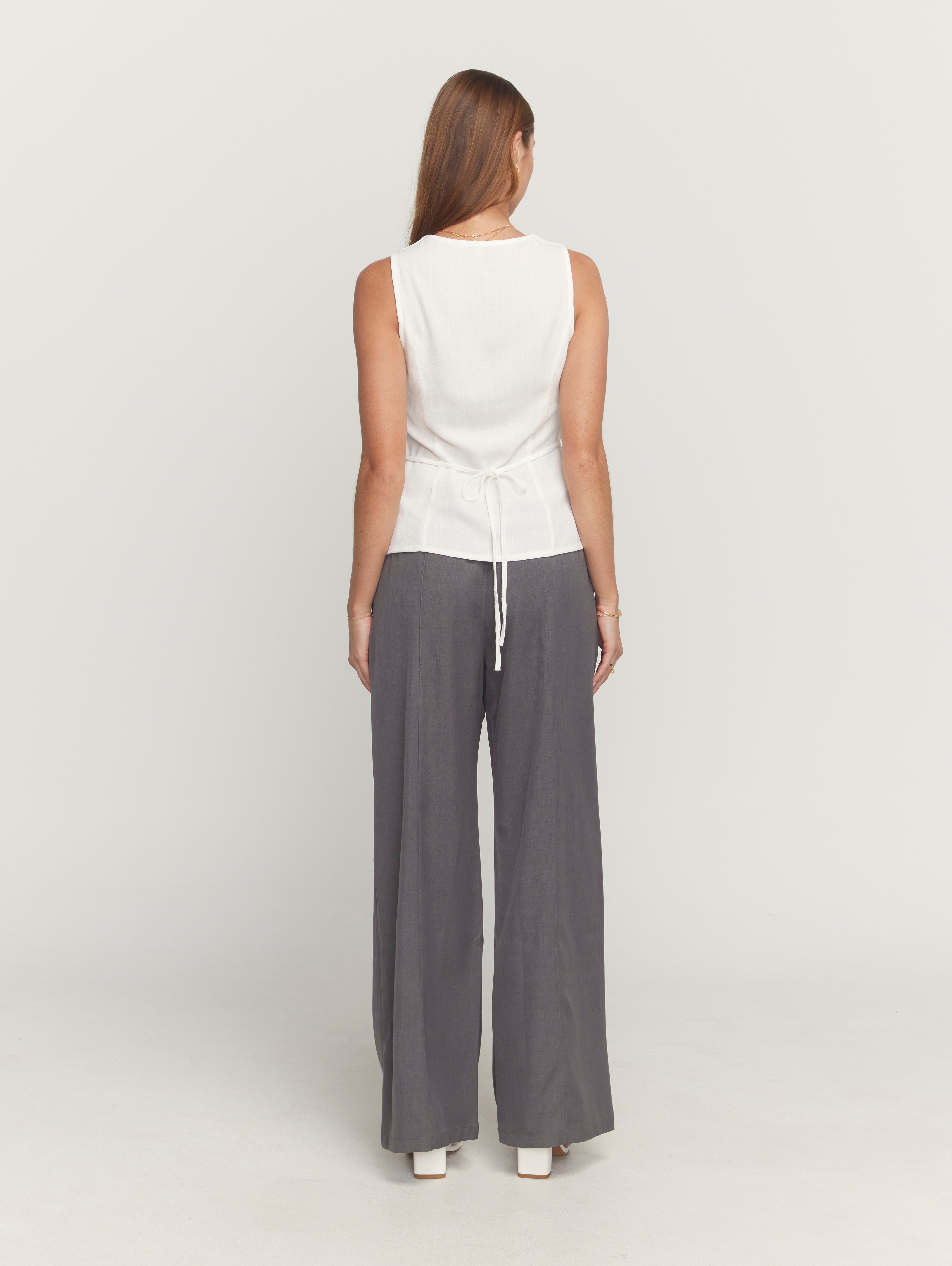 Greta Top in White