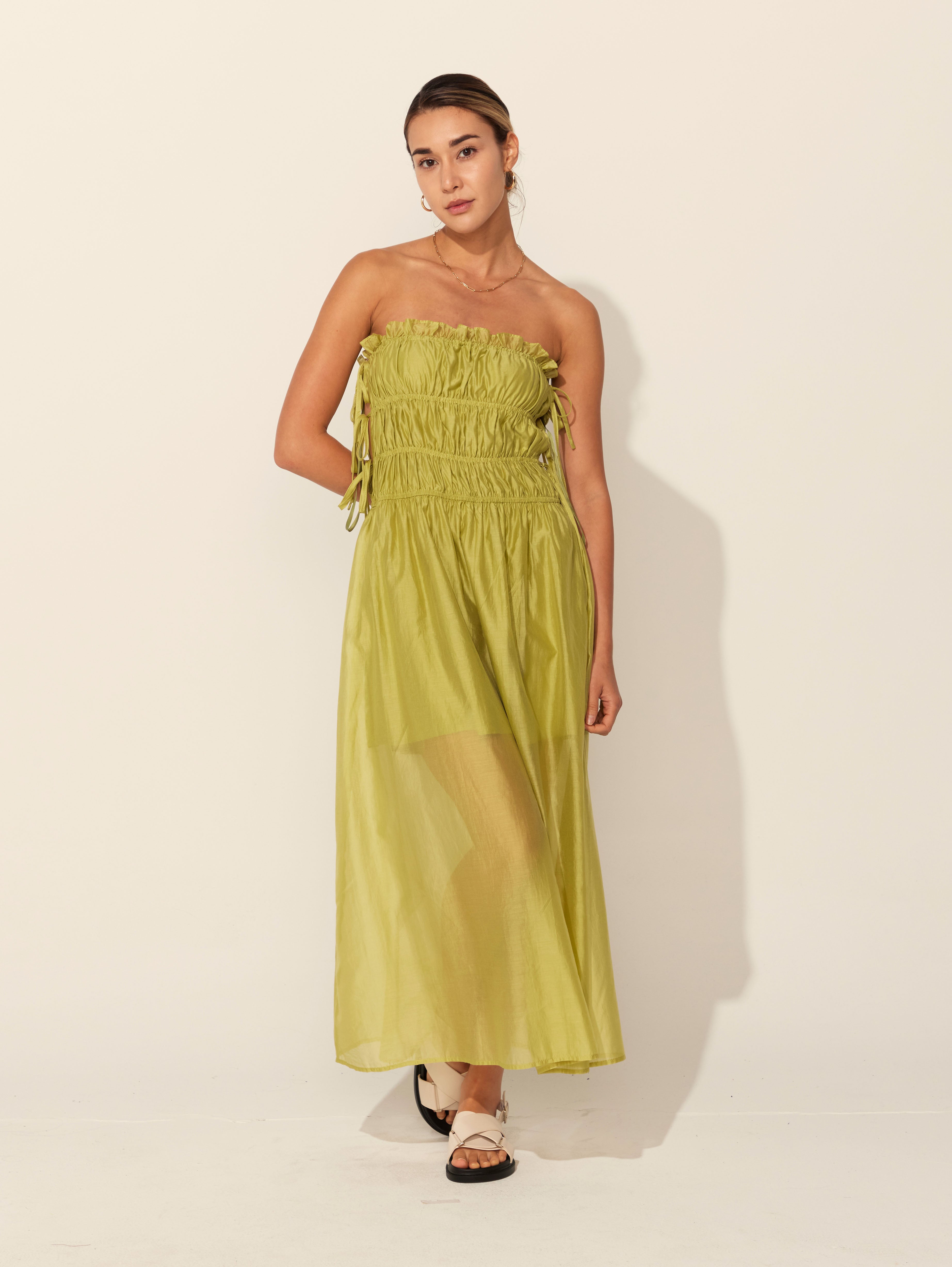 Ember Dress in Olive