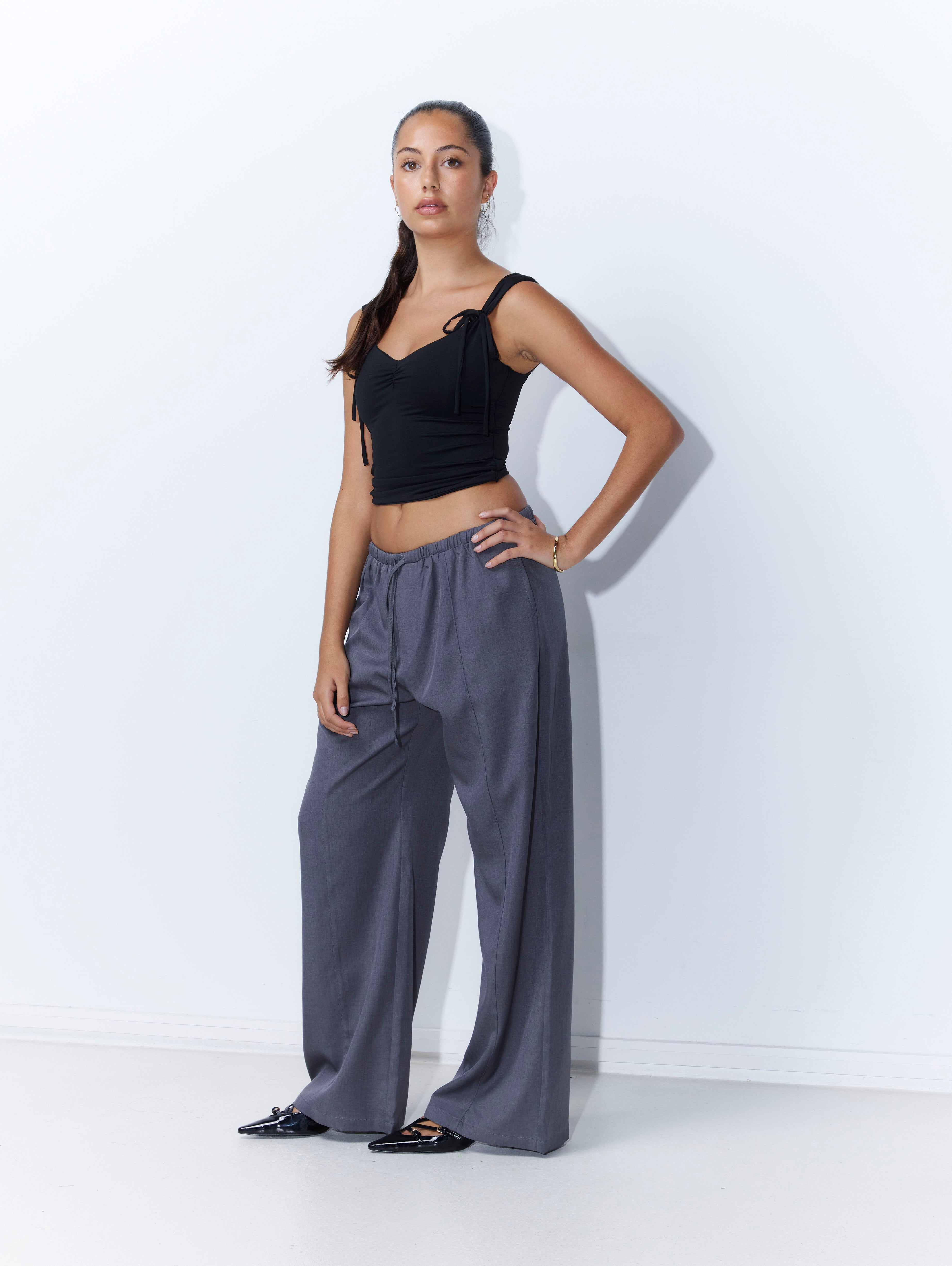 Georgie Pants in Grey