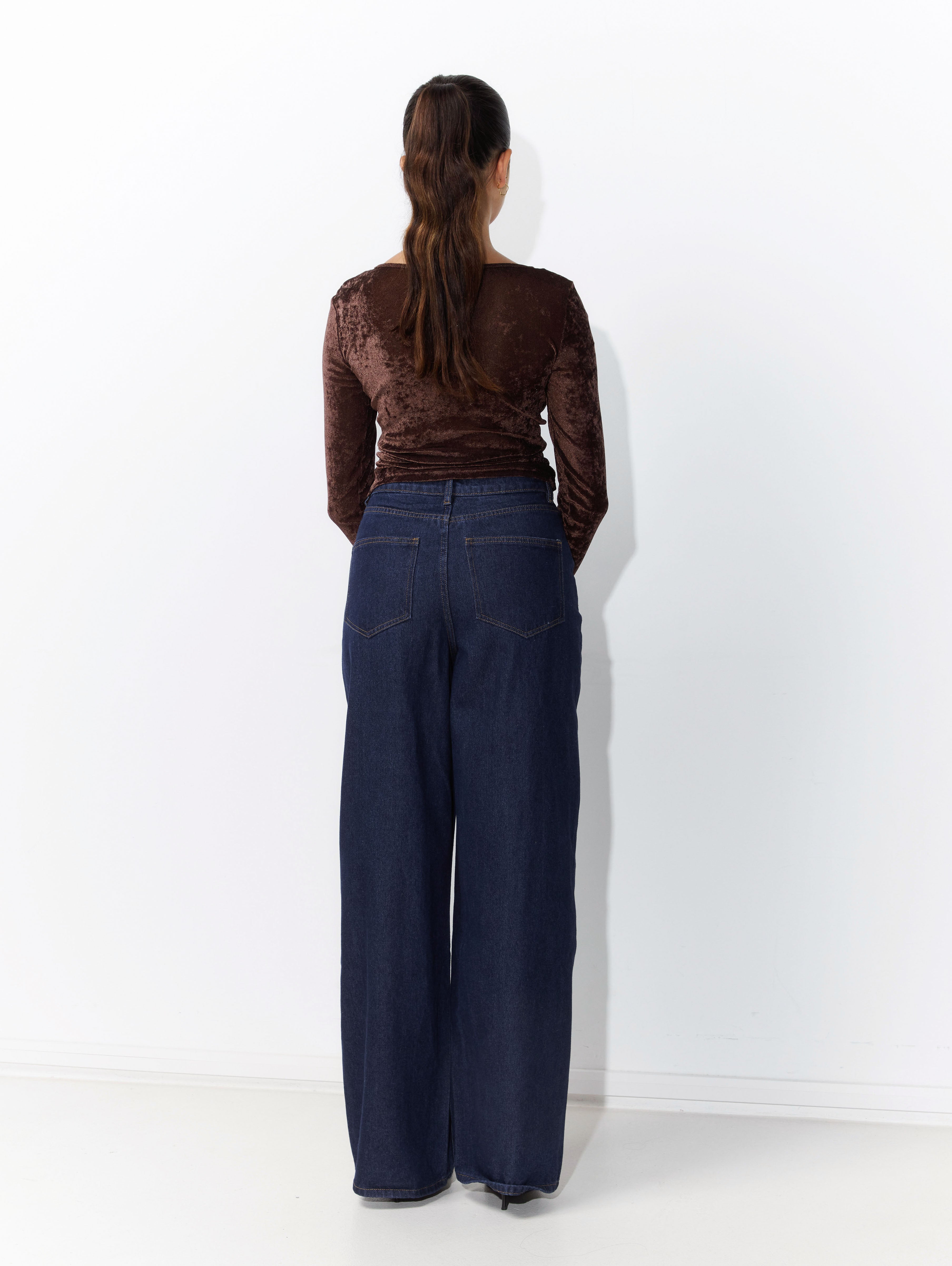 Josie Top in Chocolate