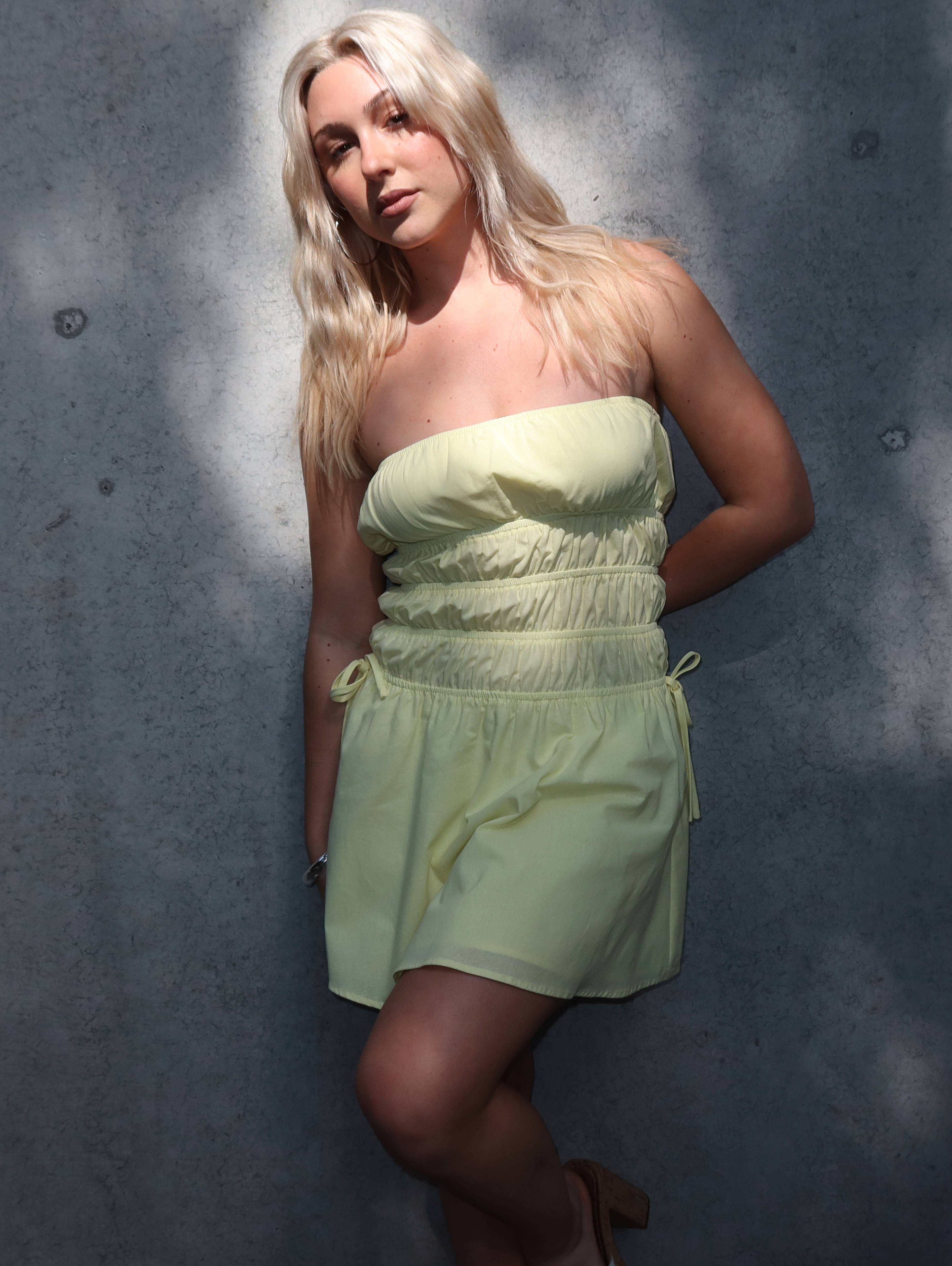 Kenny Dress in Yellow