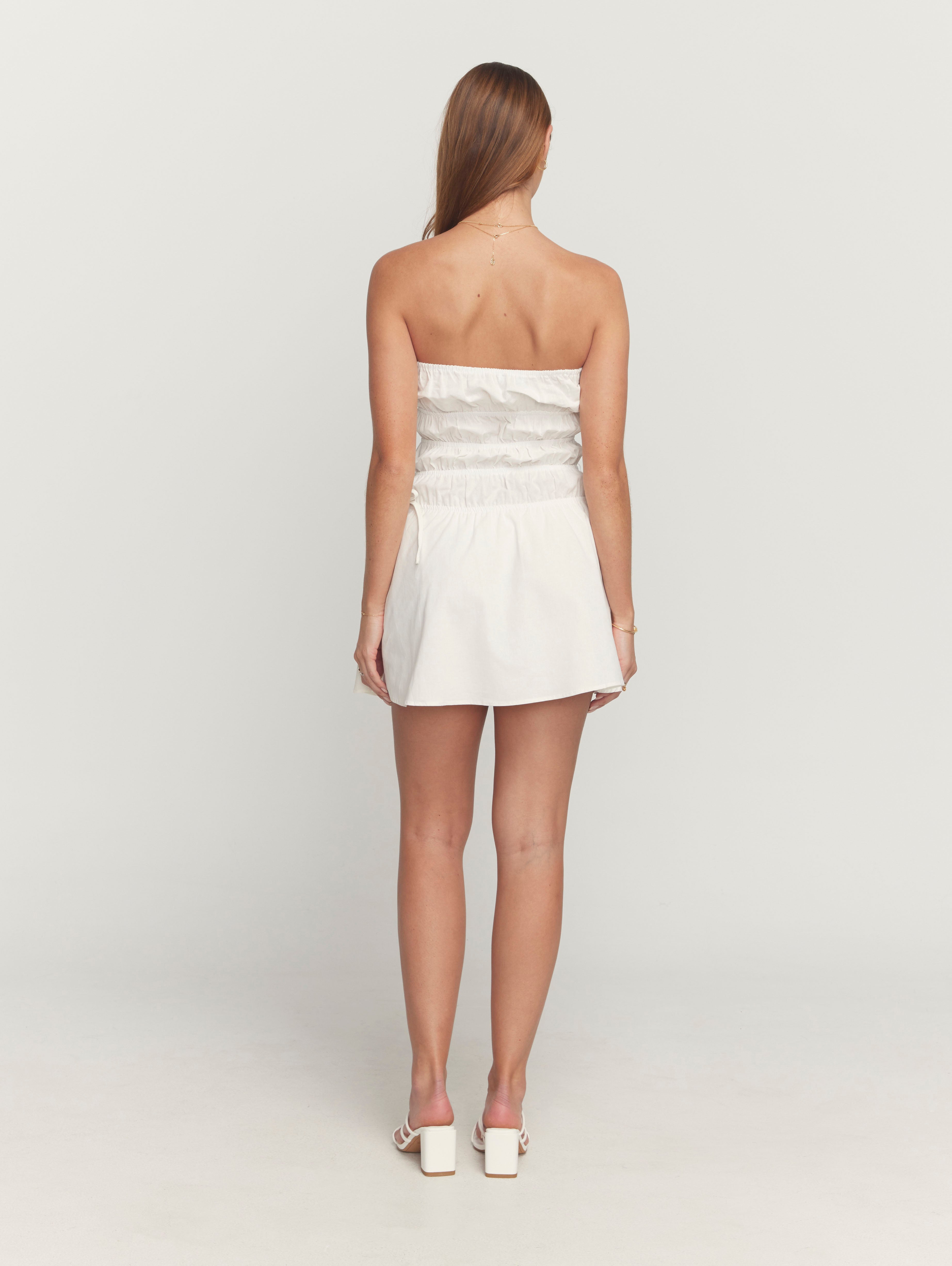 Kenny Dress in White