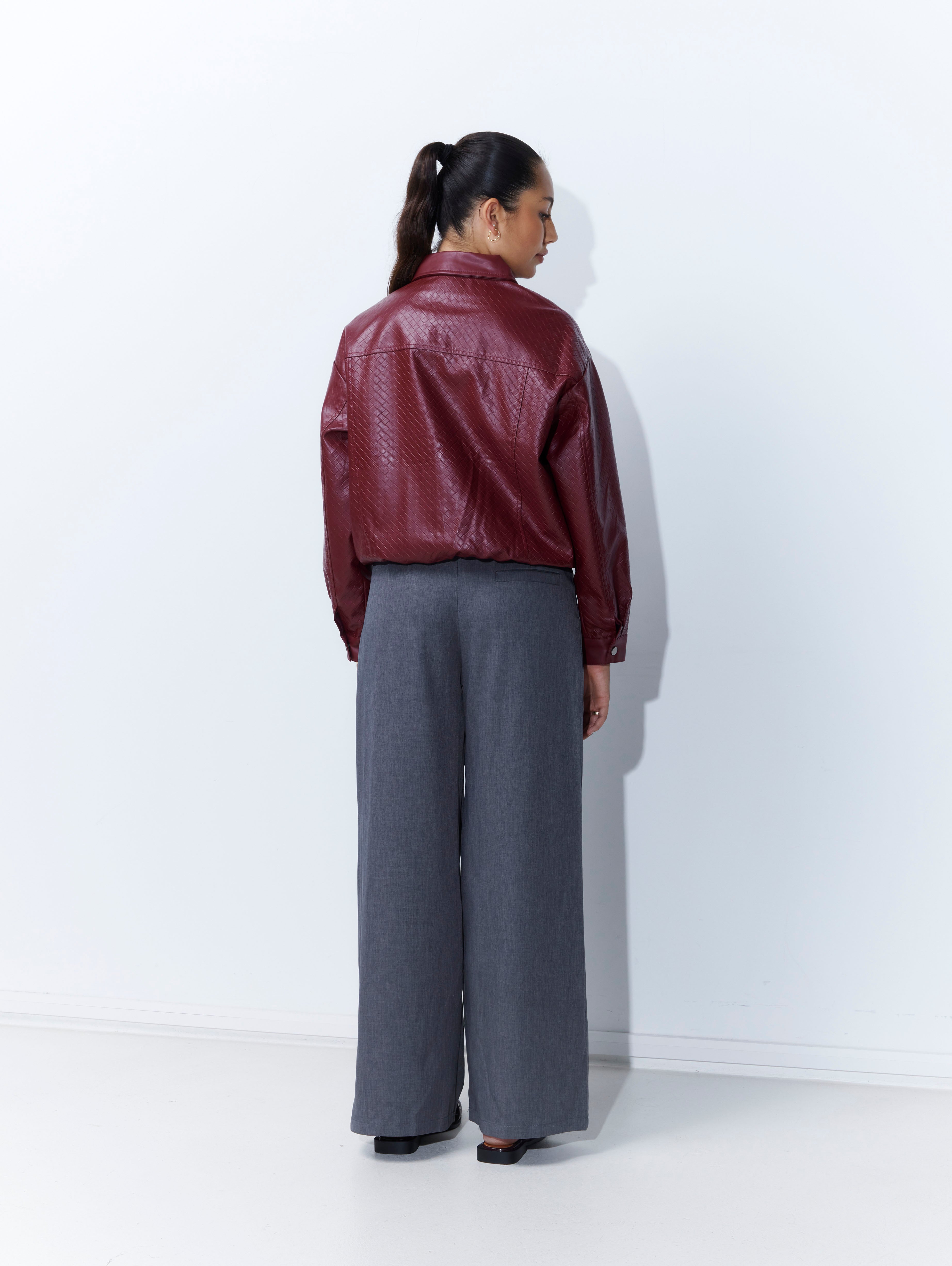 Laura Jacket in Burgundy