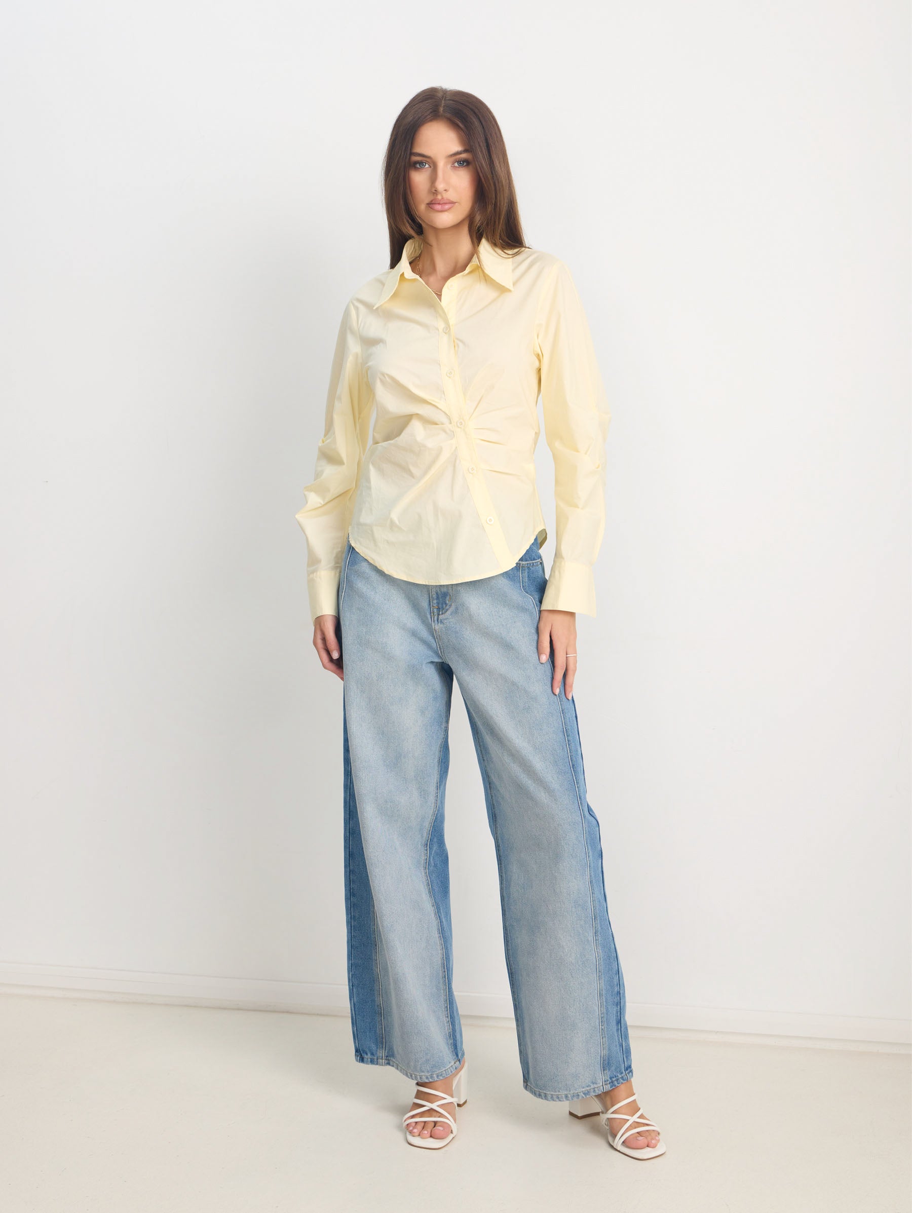 Monica Shirt in Yellow