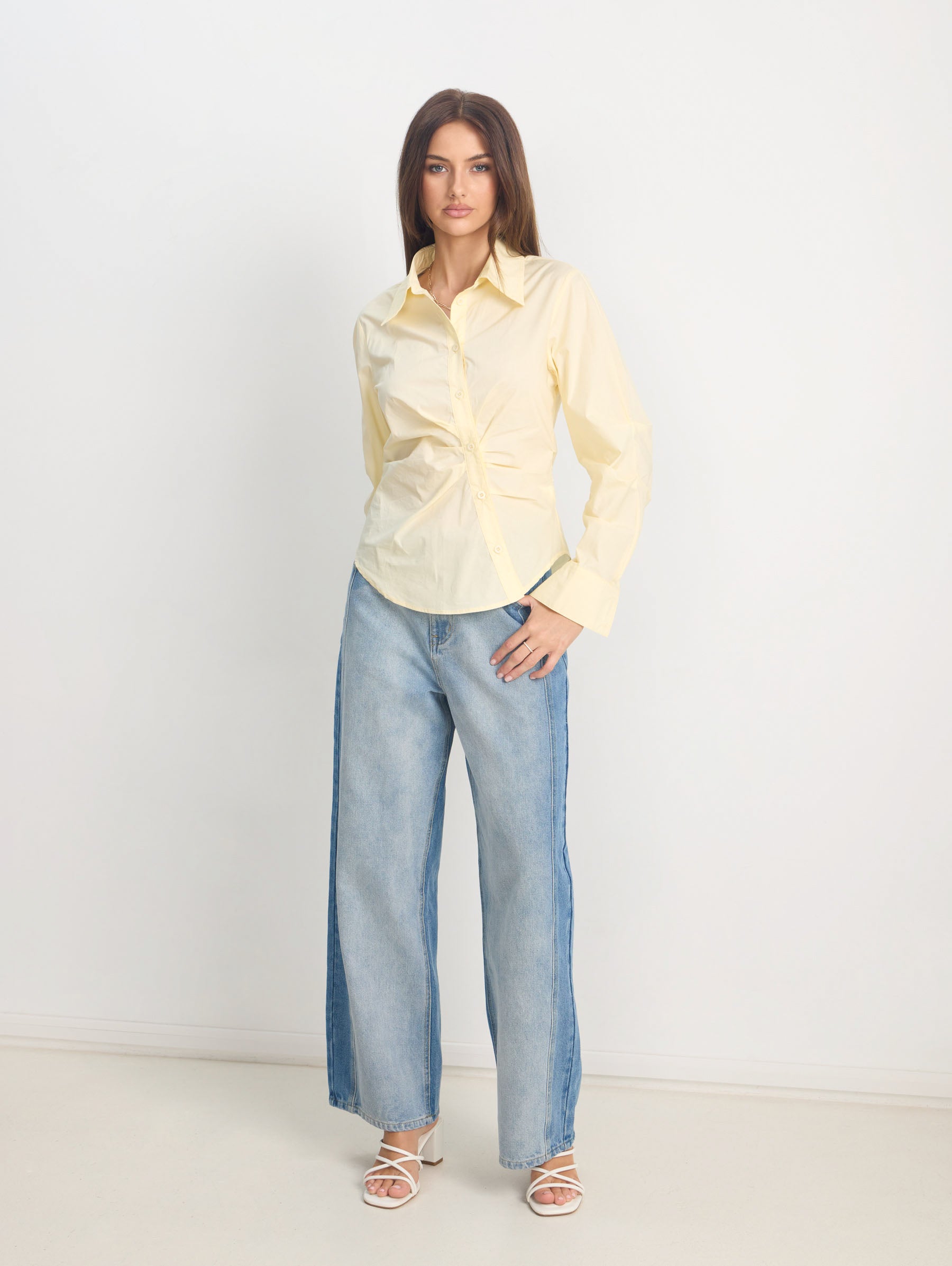 Monica Shirt in Yellow