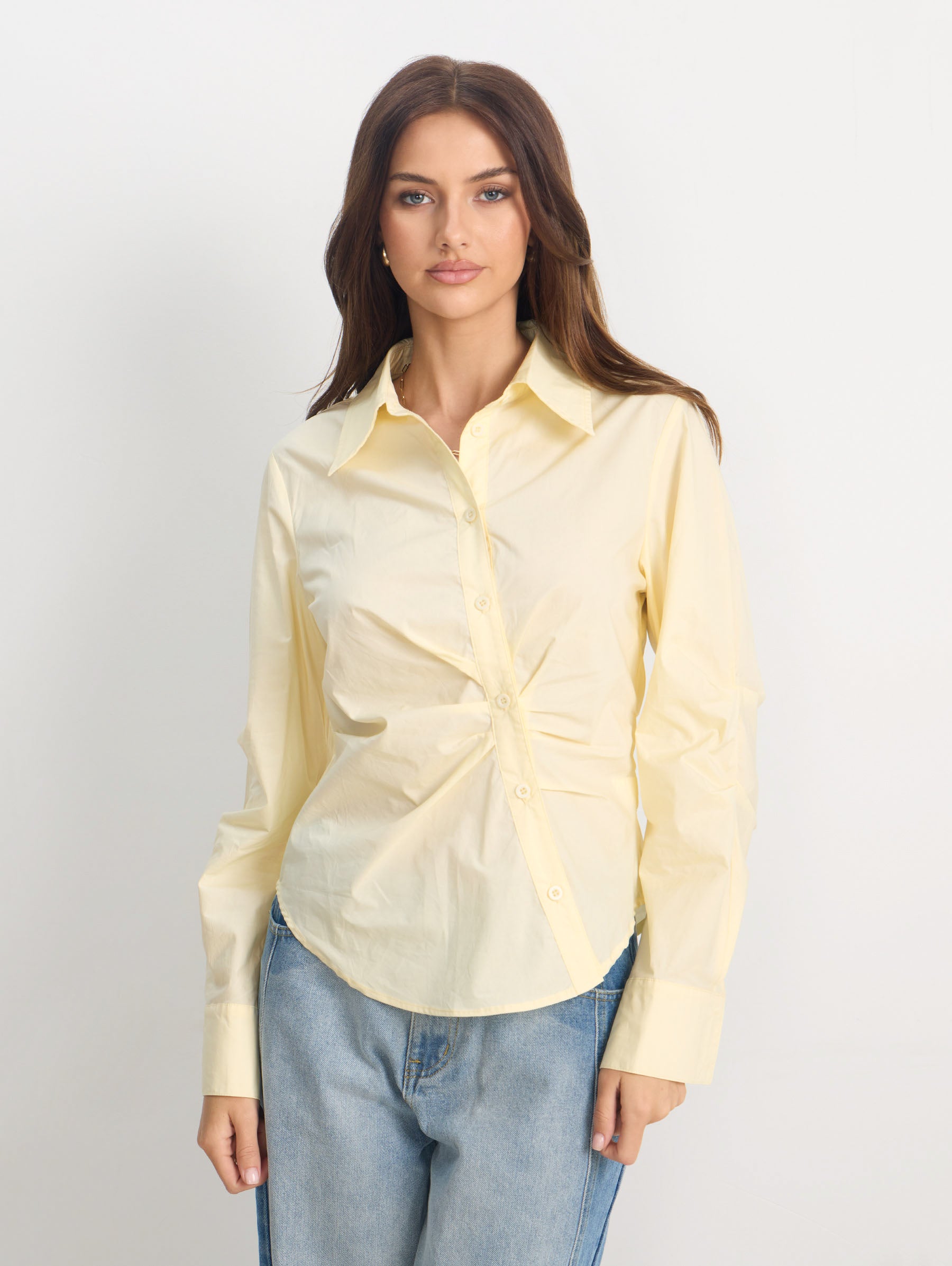 Monica Shirt in Yellow