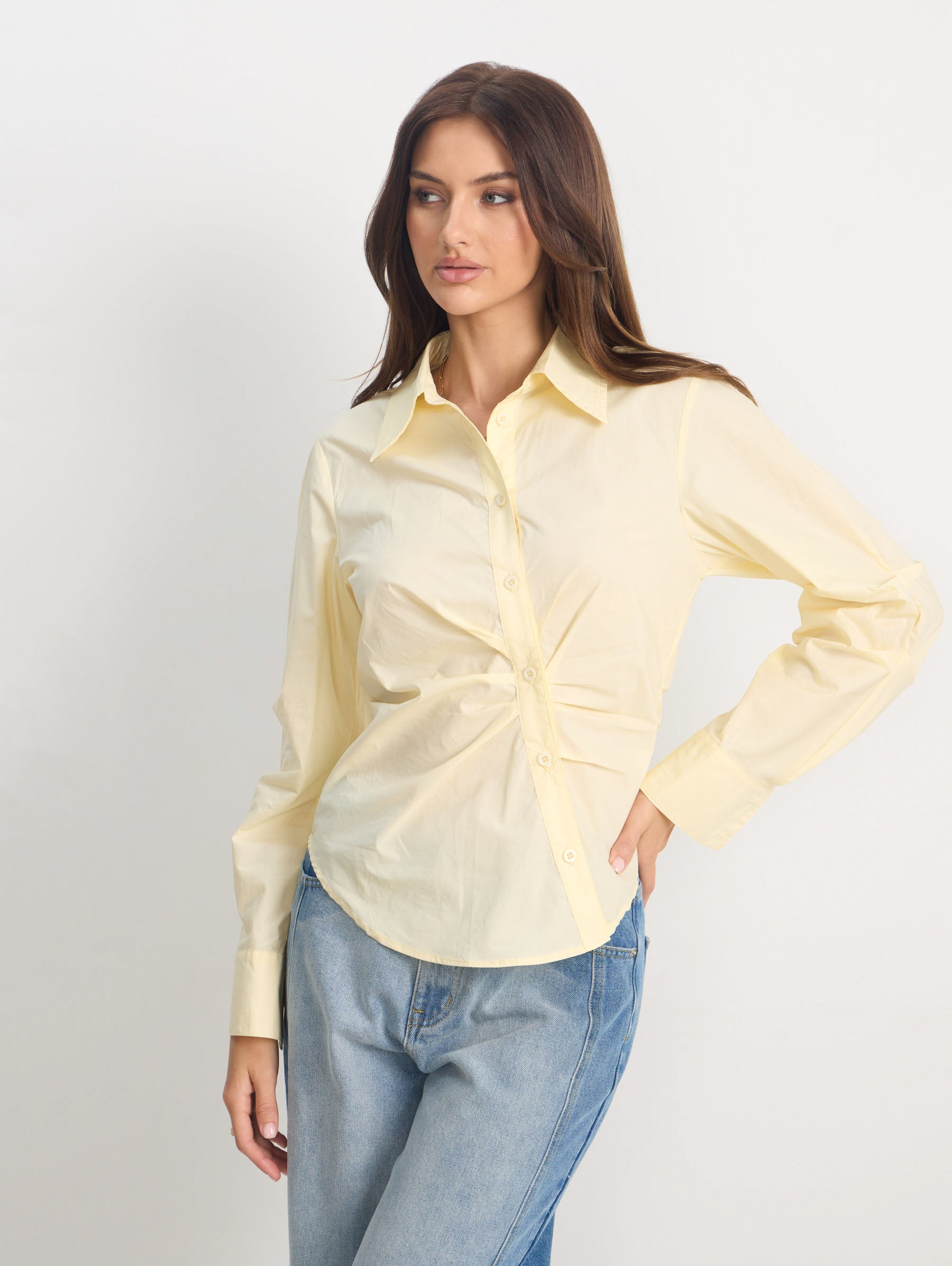 Monica Shirt in Yellow