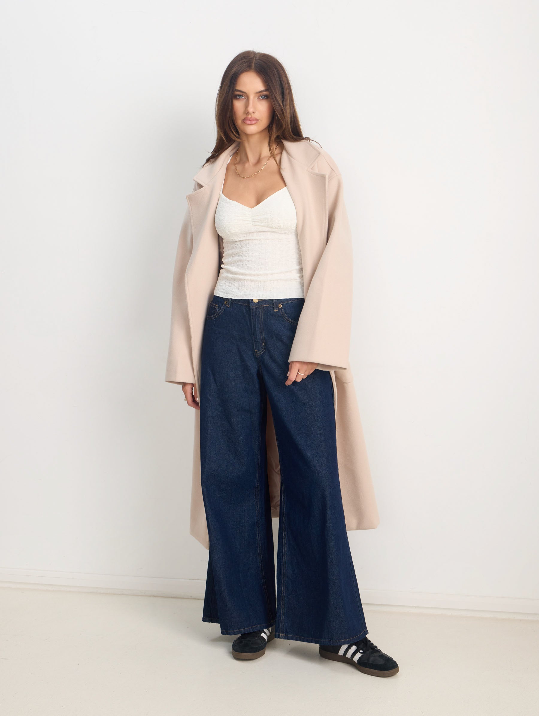 Rosie Coat in Beige
