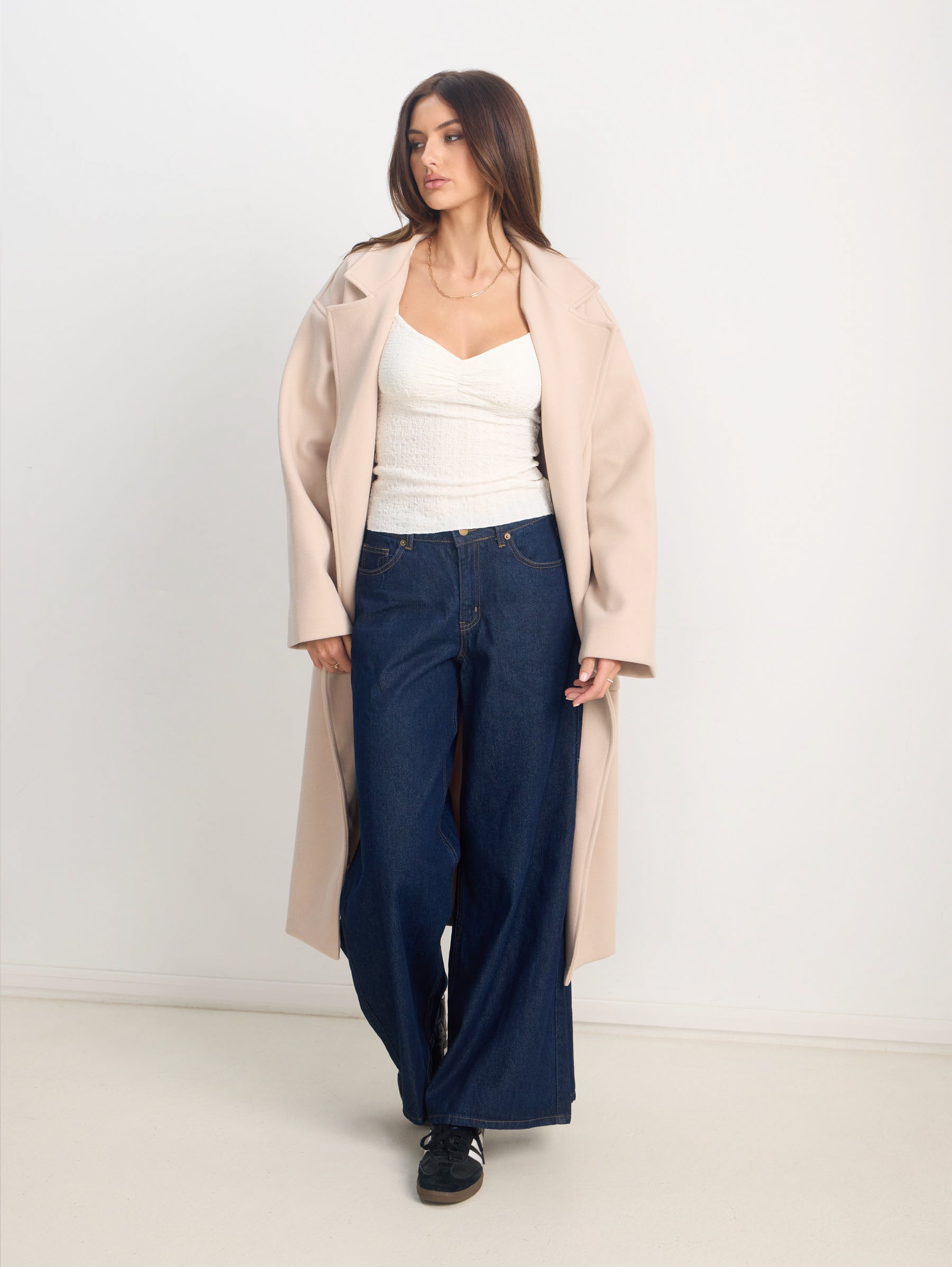 Rosie Coat in Beige