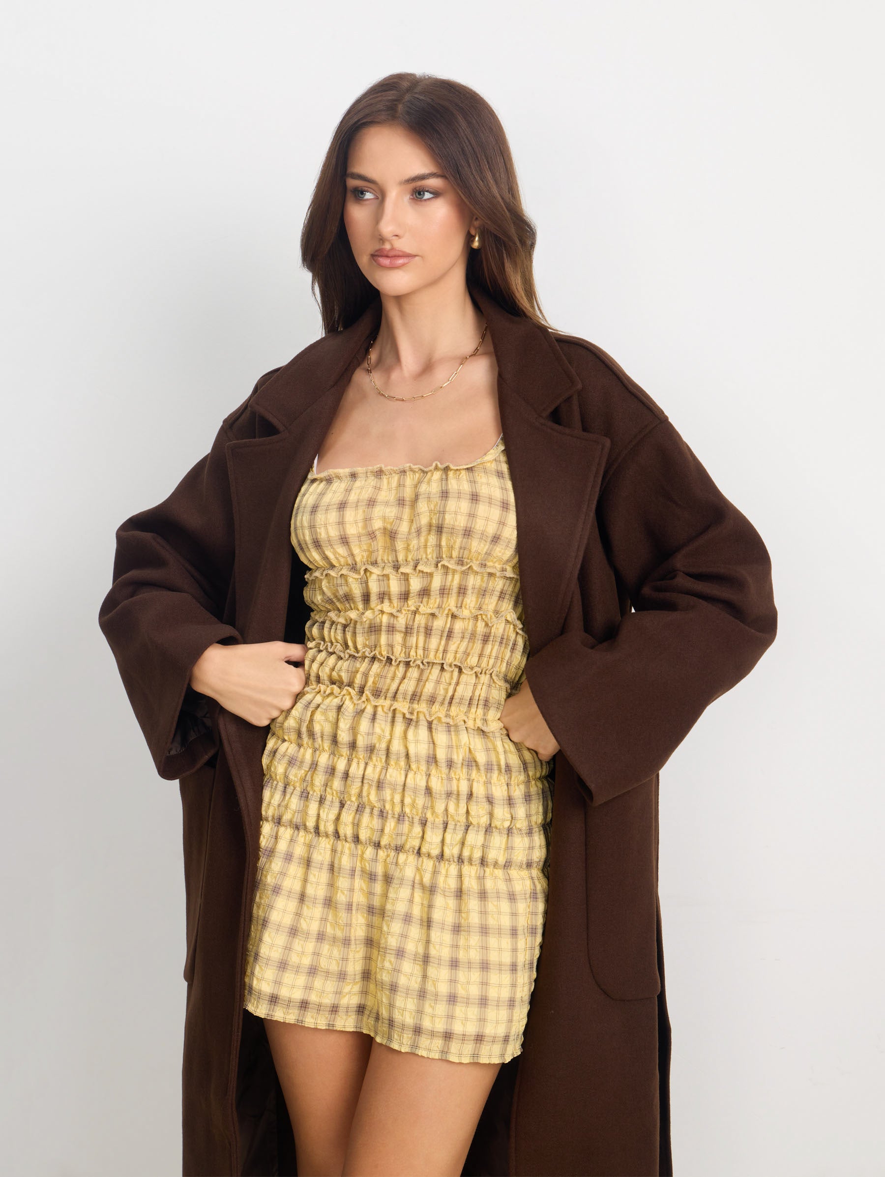 Rosie Coat in Brown