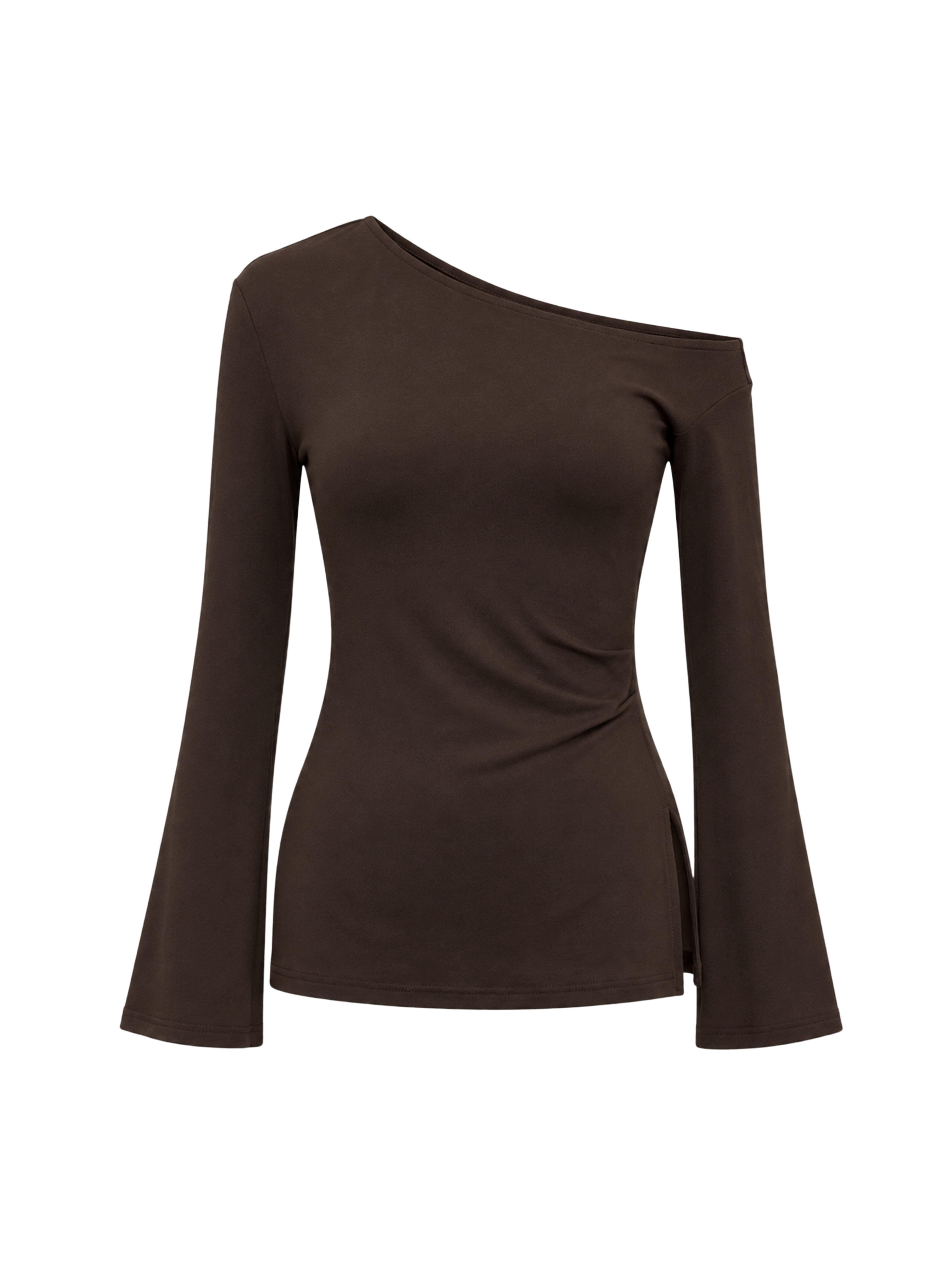Rue Top In Brown