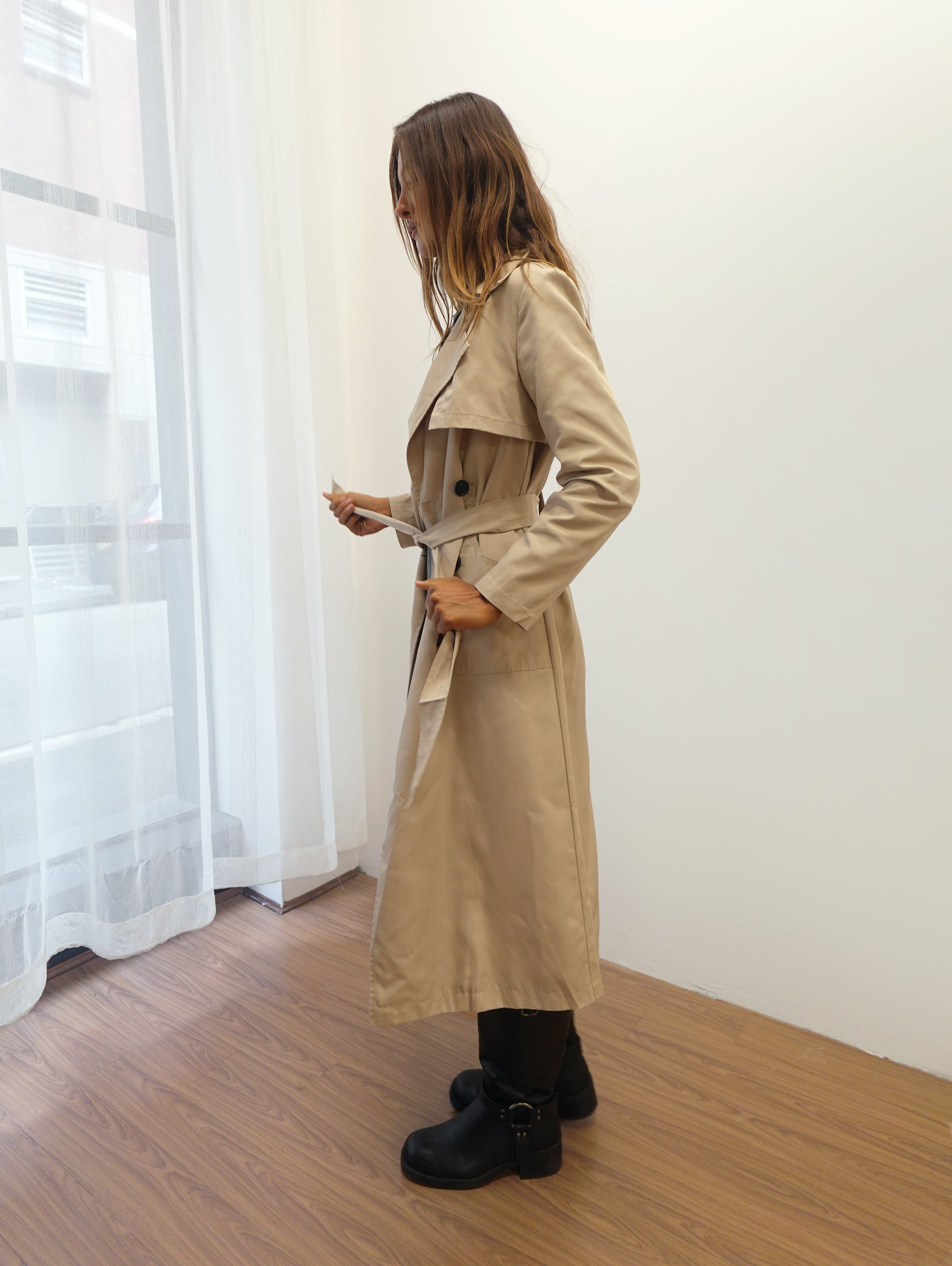 Vera Coat In Beige
