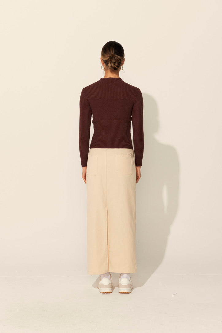 Isabella Jumper Brown