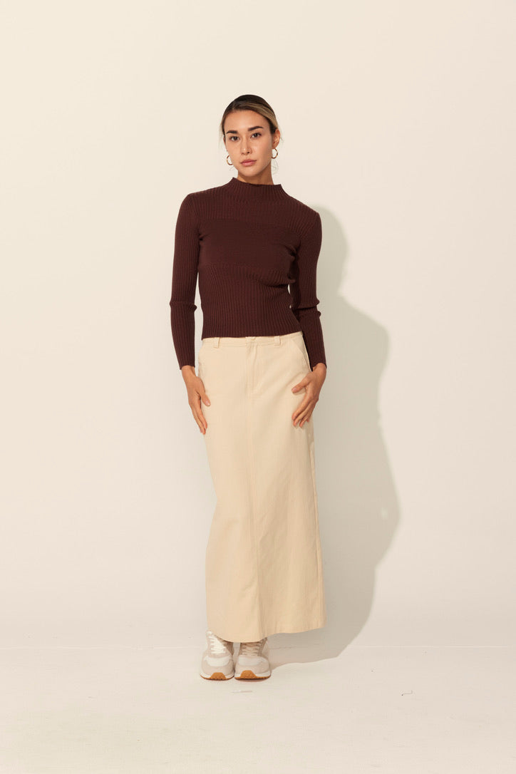 Isabella Jumper Brown