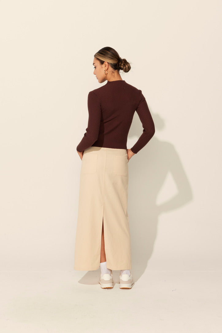 Isabella Jumper Brown