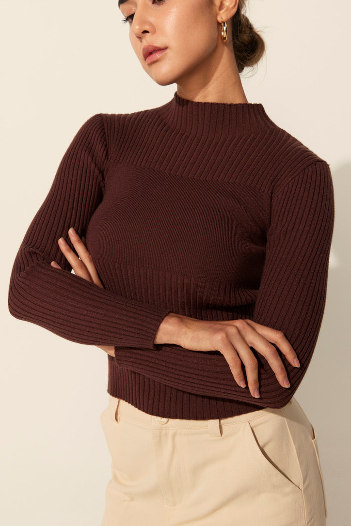 Isabella Jumper Brown