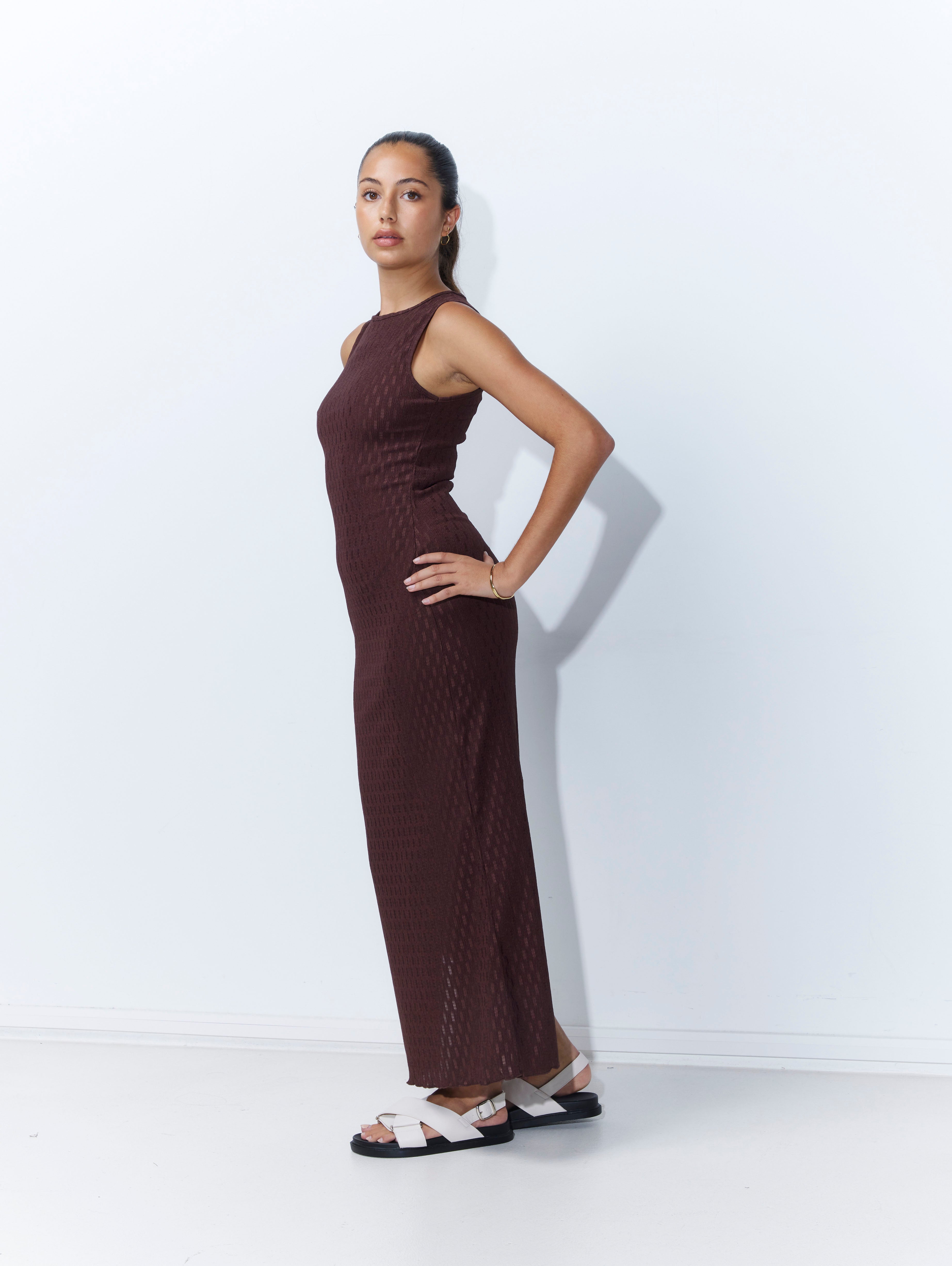 Alanna Dress Brown