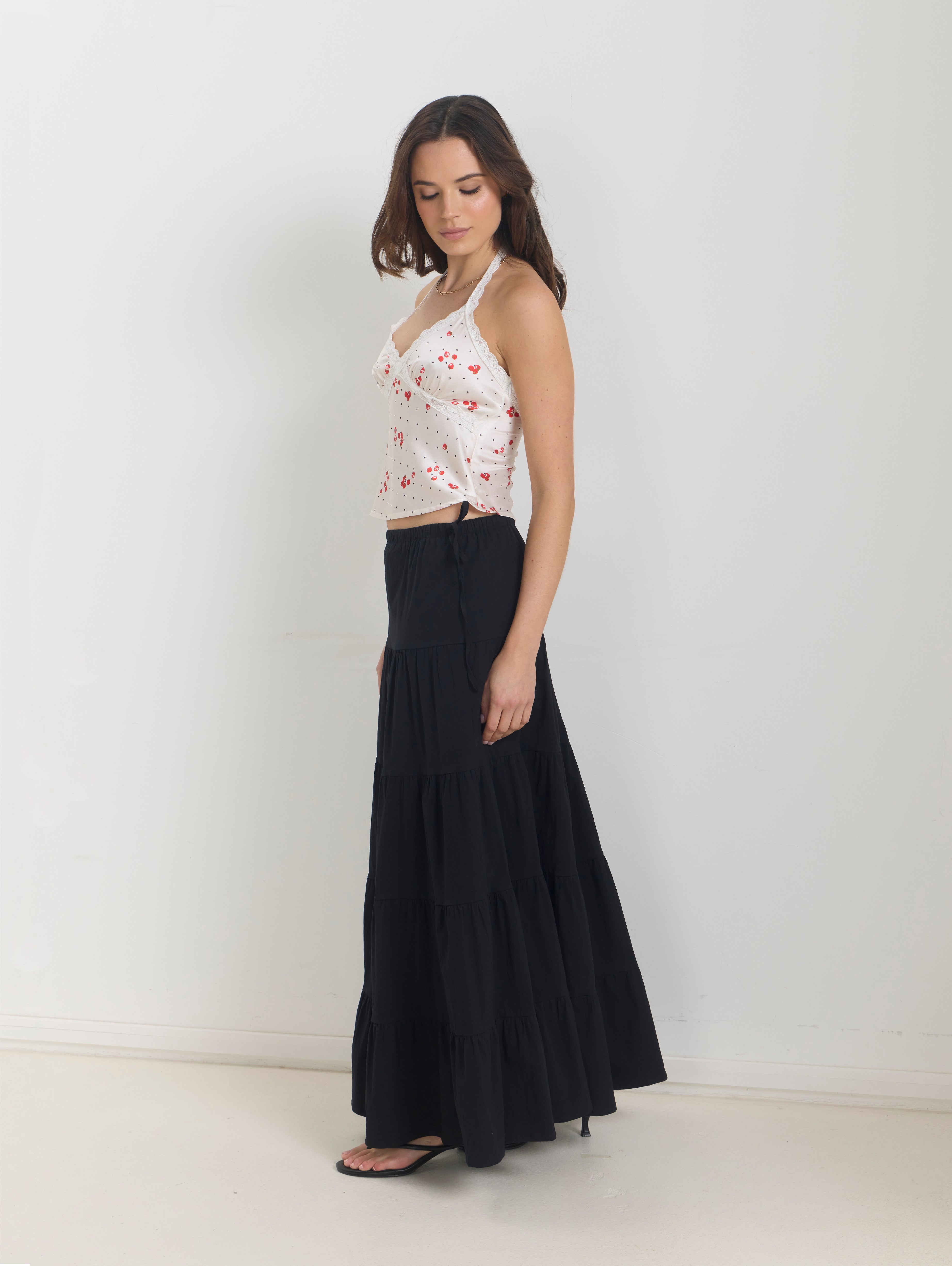 Layla Top in Polka Dot