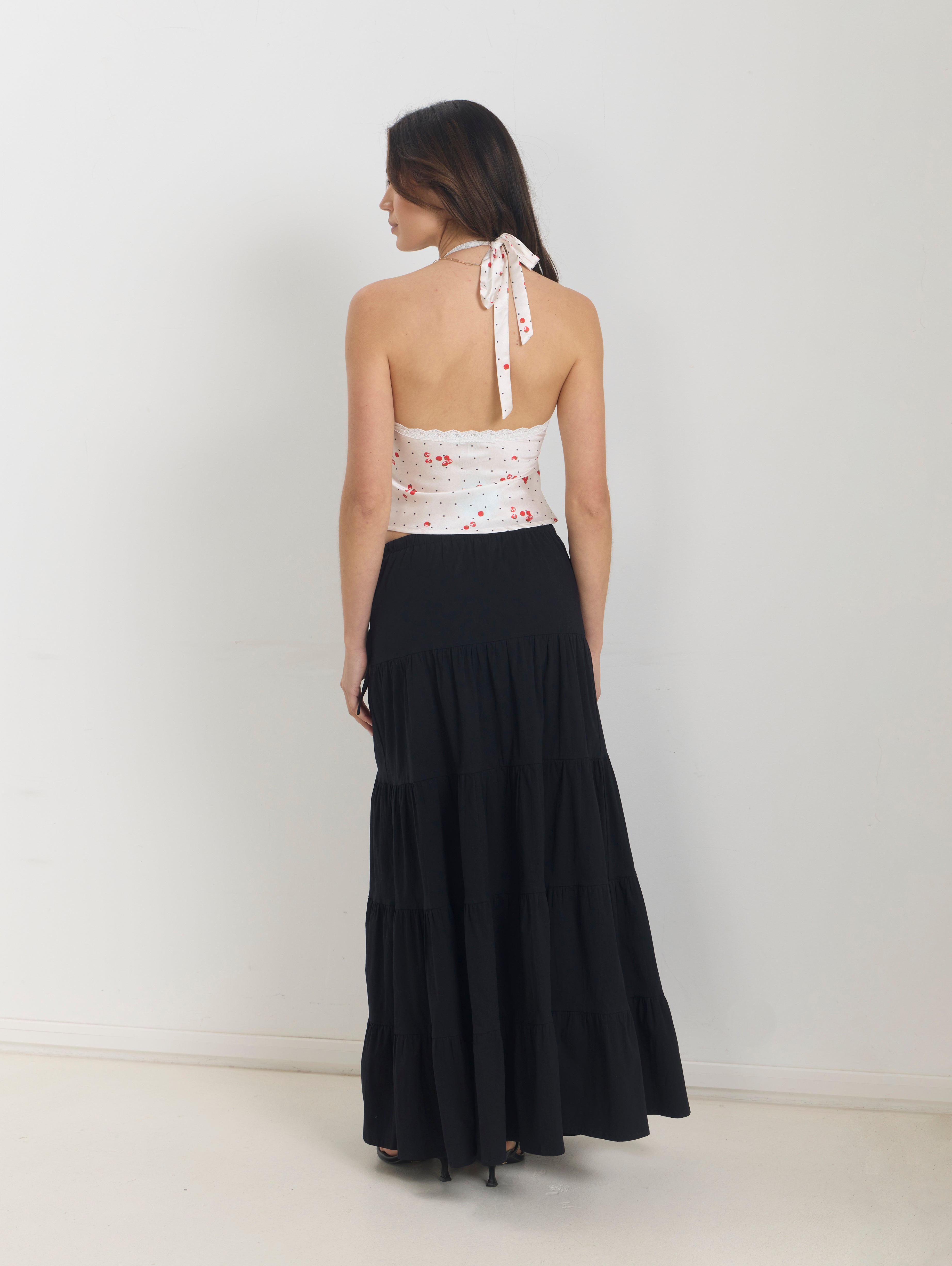 Layla Top in Polka Dot