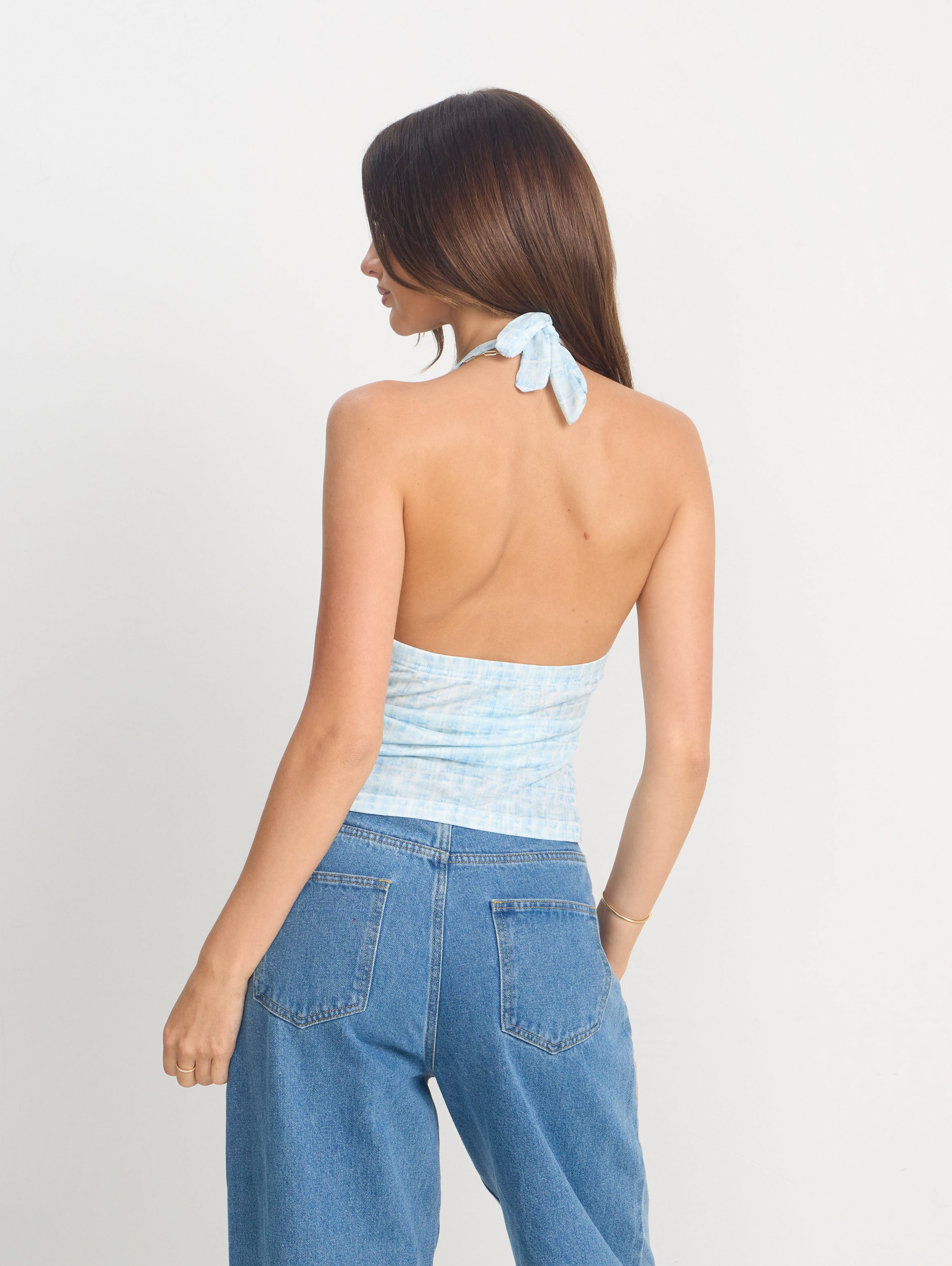 Erin Top in Blue