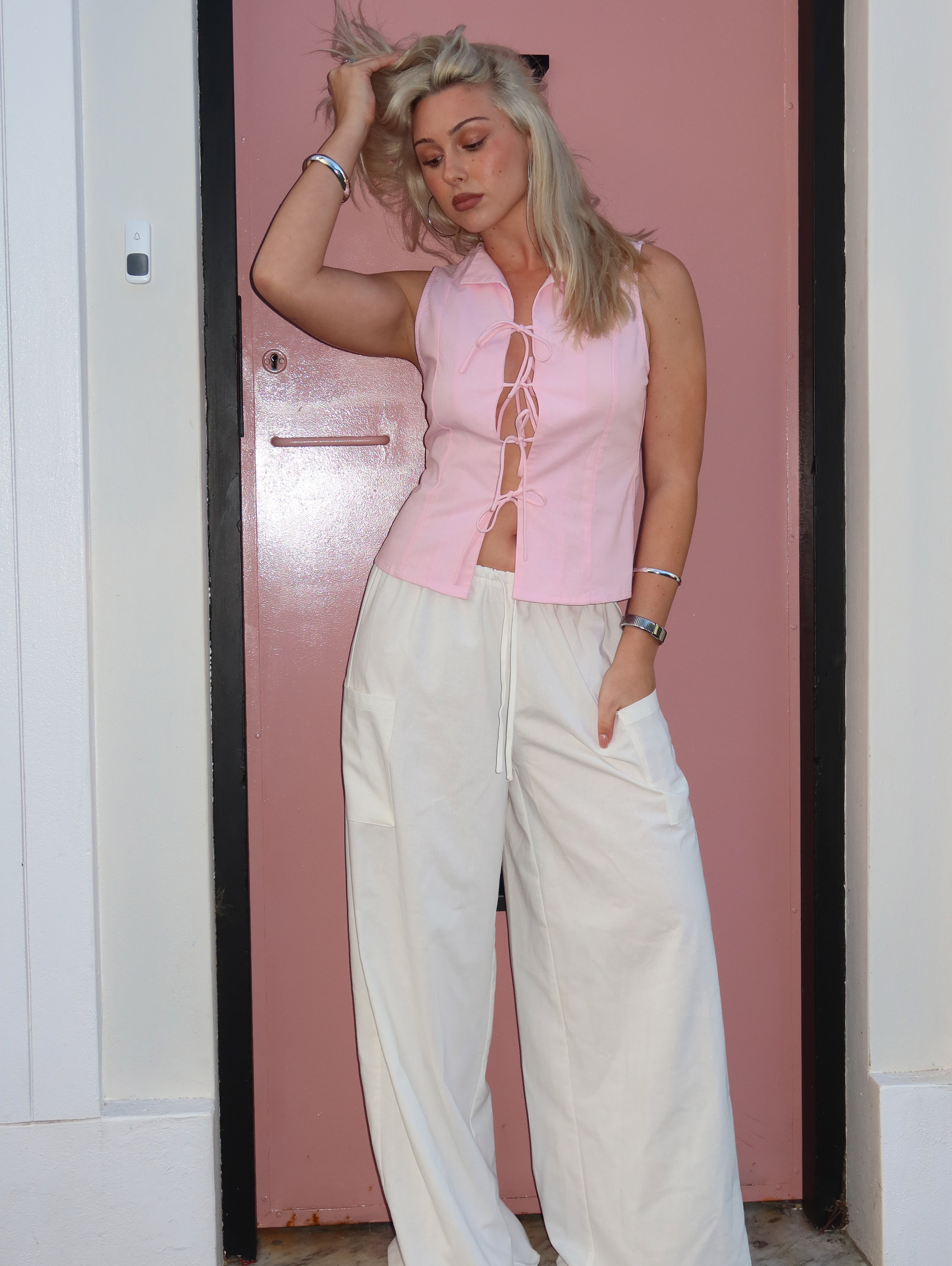 Marta Top in Pink