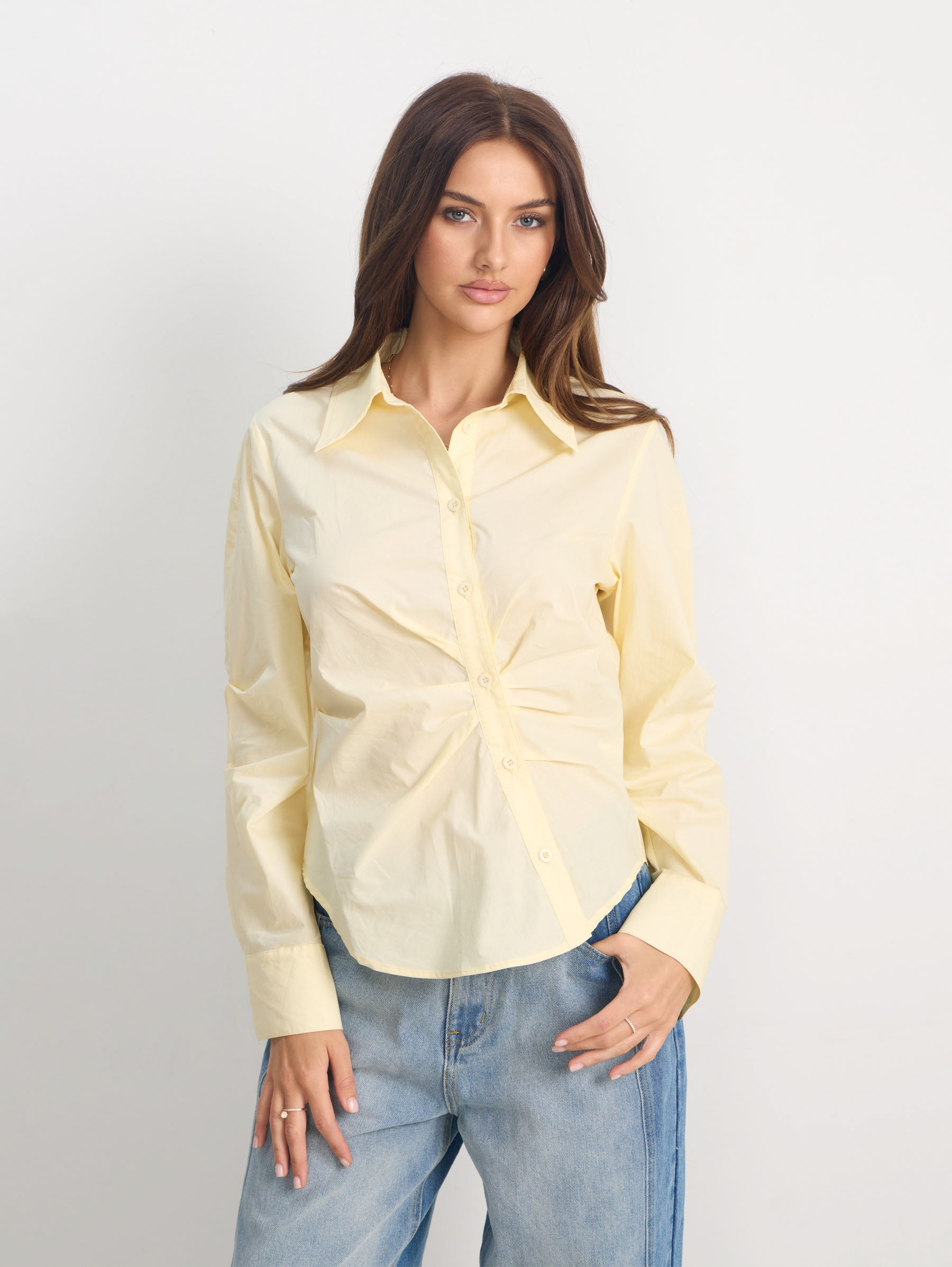 Monica Shirt in Yellow