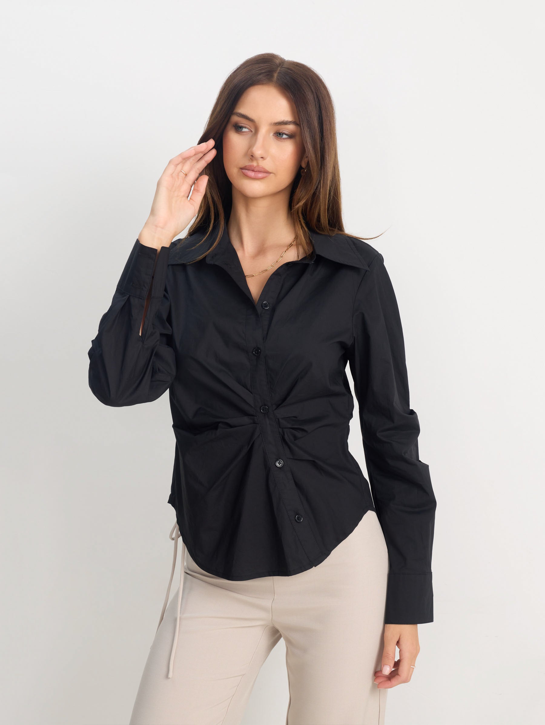 Monica Shirt in Black